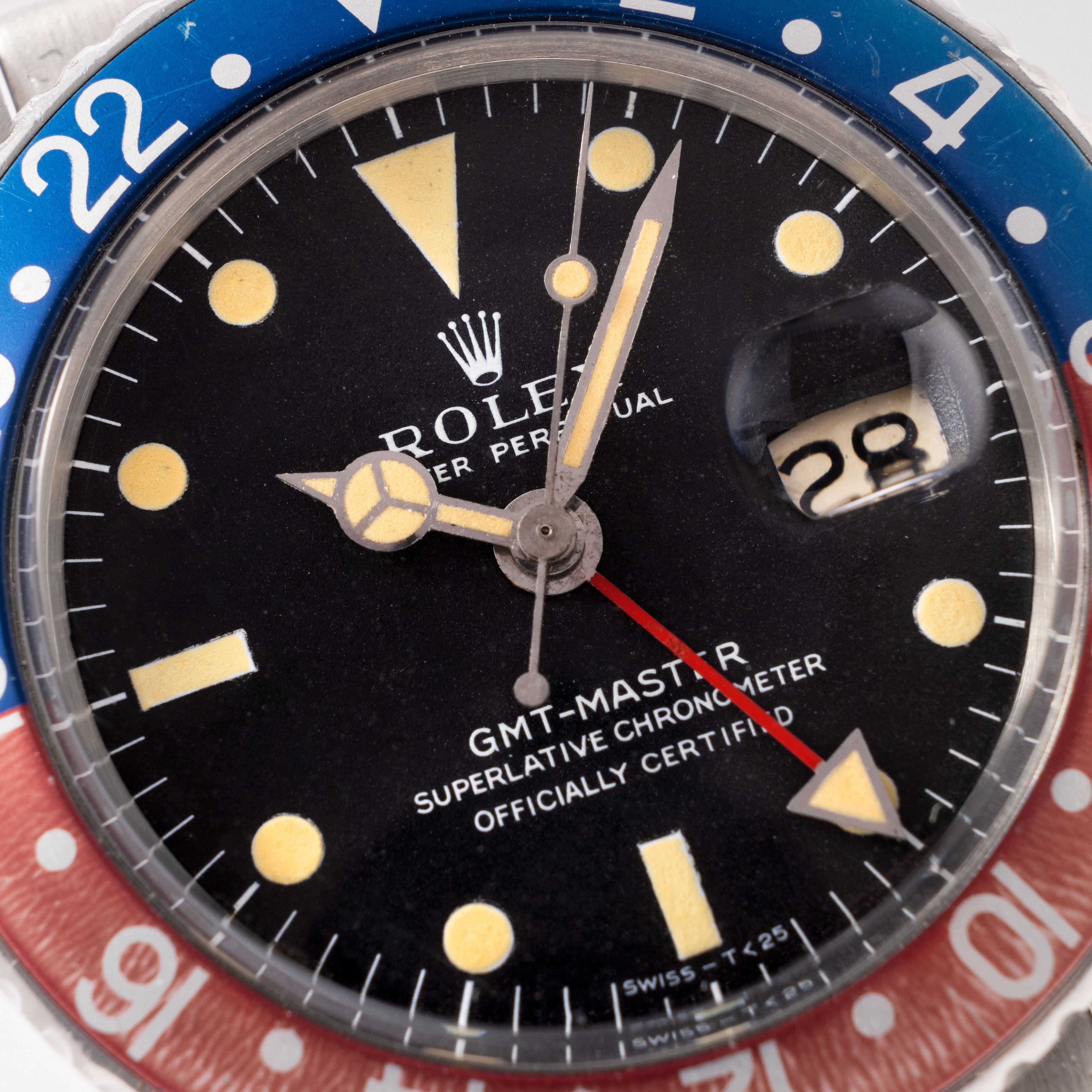 Rolex Gmt-master 1675 Long E “Alive patina “