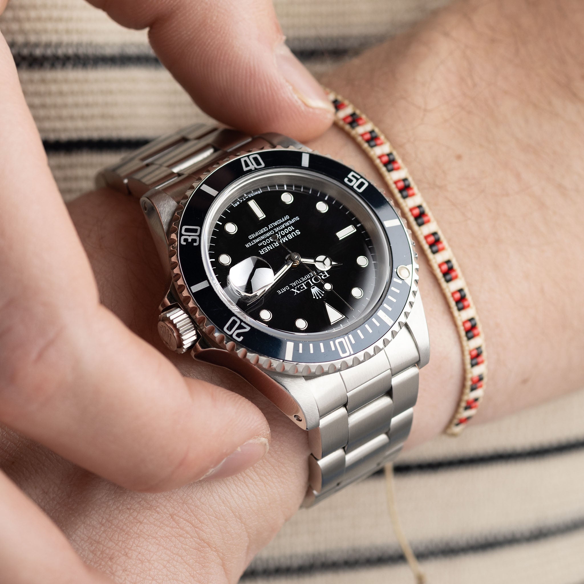 Rolex Submariner Date 16610 Tritium Dial