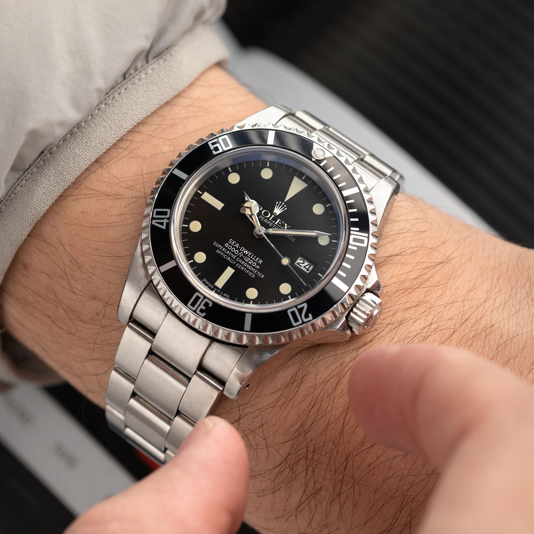 Rolex Seadweller 16660 MK1 Matte dial