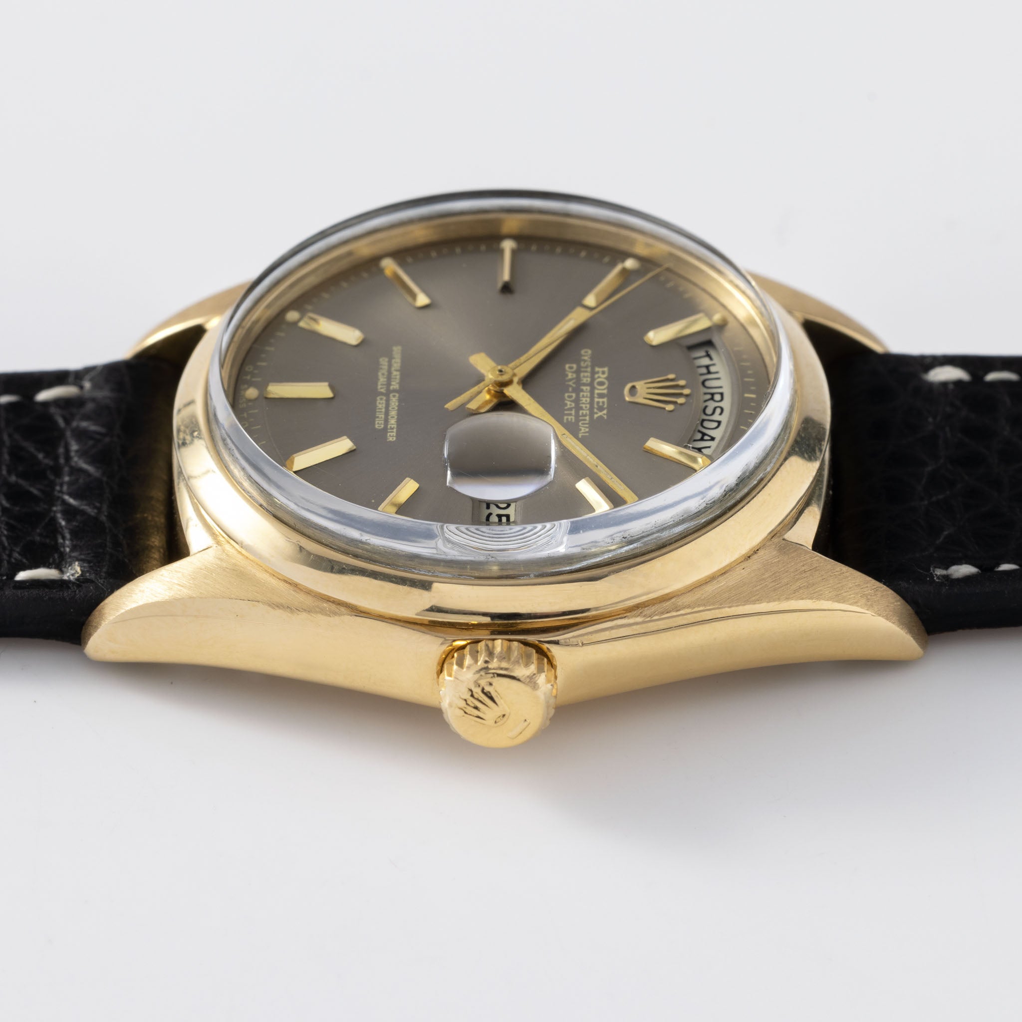 Rolex Day-Date 1802 Yellow Gold Grey Sigma Dial