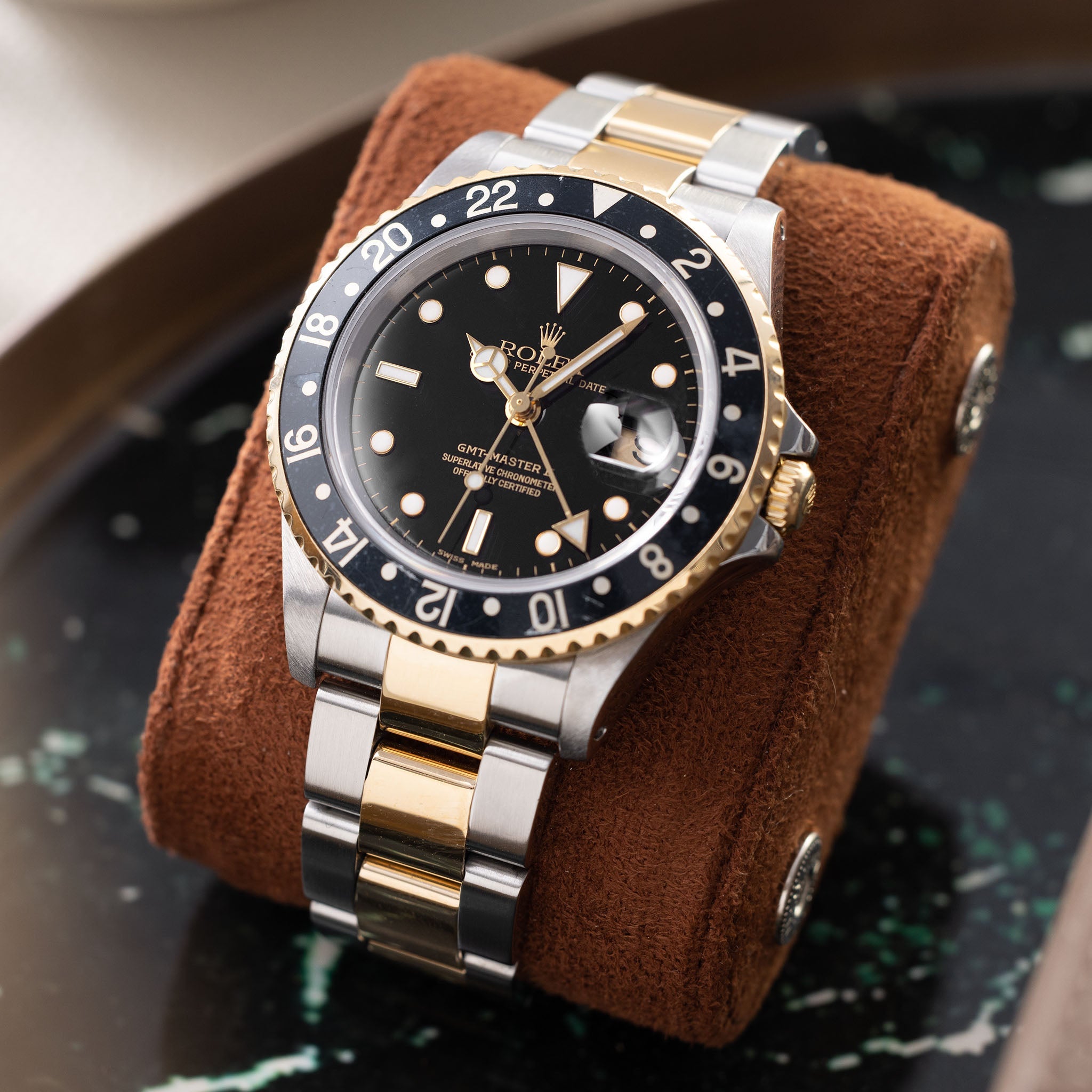 Rolex GMT-Master 2 16713 Black Dial