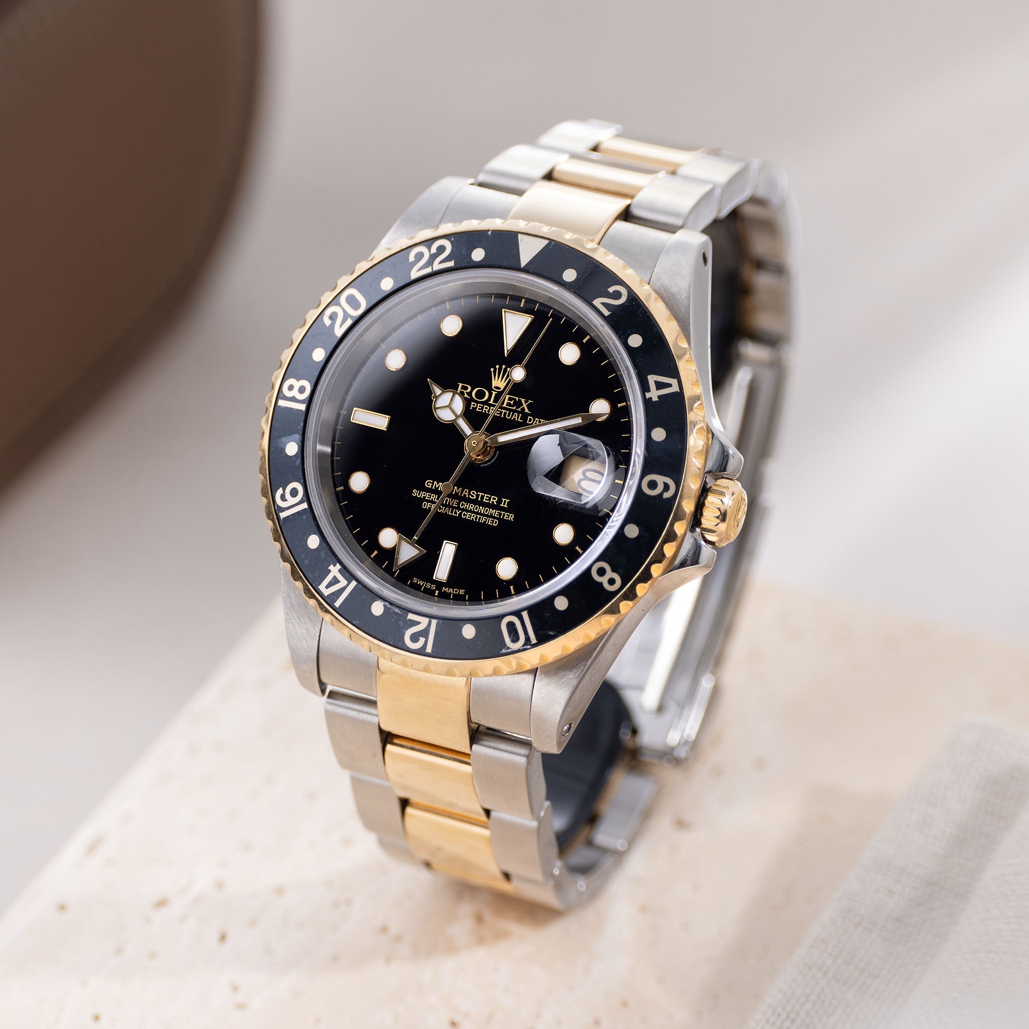 Rolex GMT-Master 2 16713 Black Dial