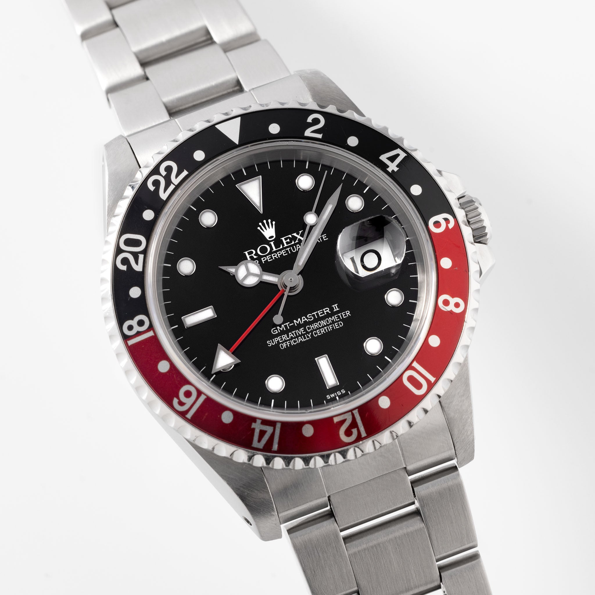 Rolex GMT-Master 2 16710 Swiss Only Dial Coke Bezel