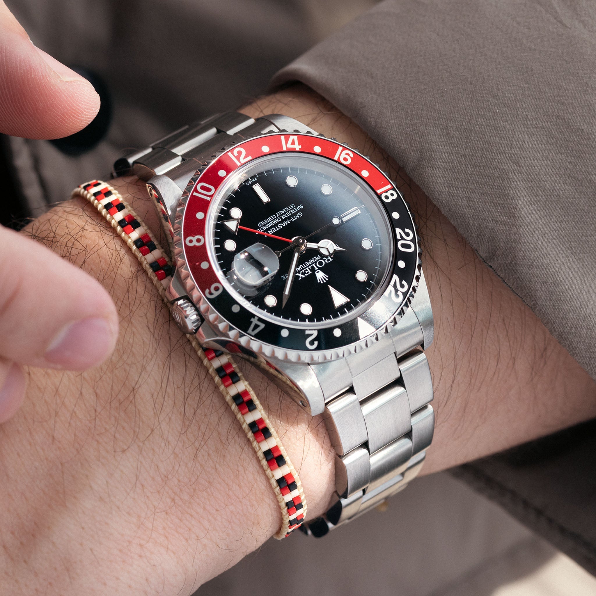 Rolex GMT-Master 2 16710 Swiss Only Dial Coke Bezel