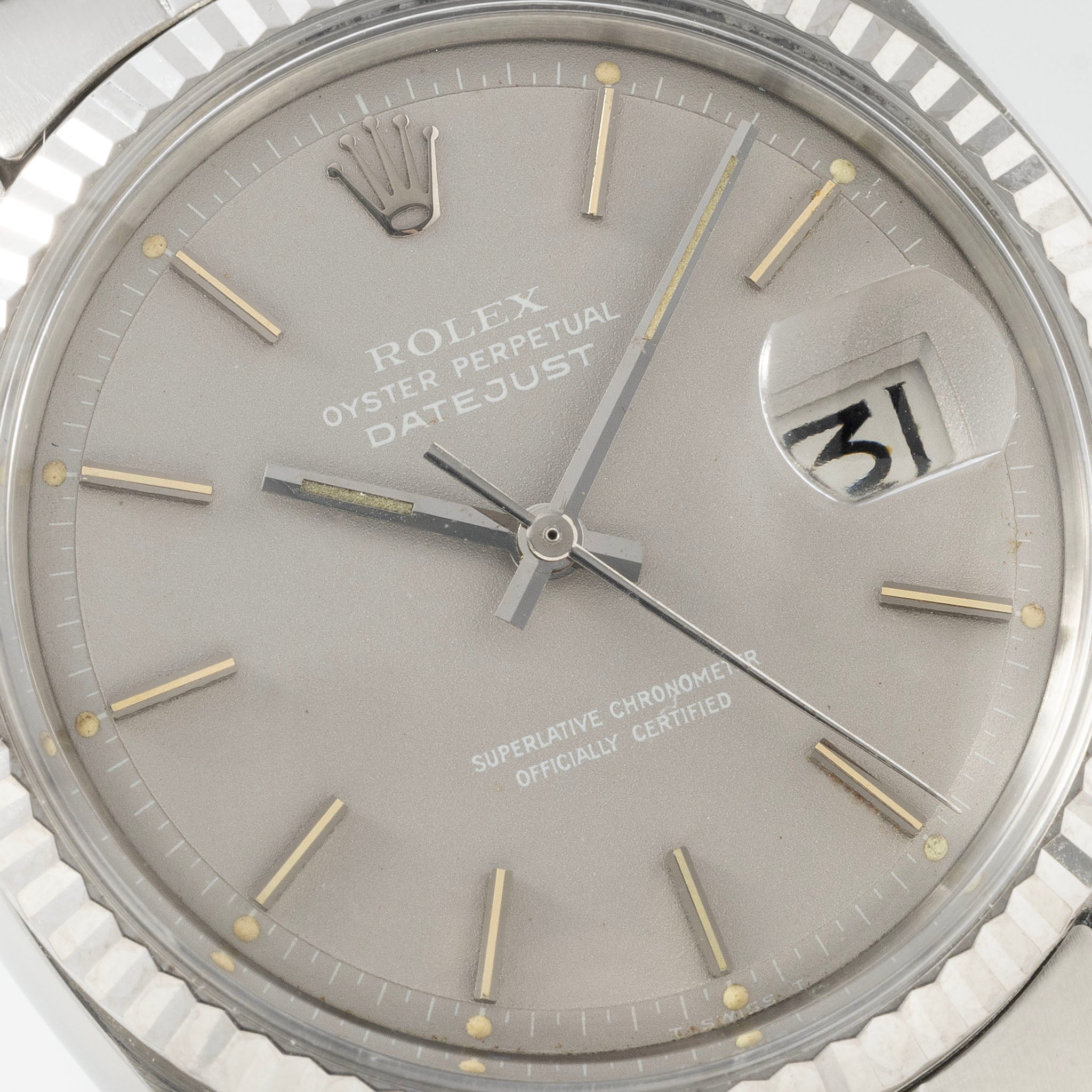 Rolex Datejust 1601 Rare Ghost Dial