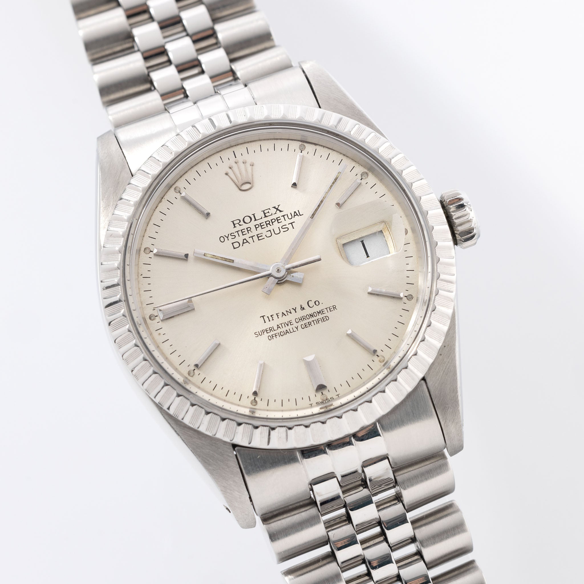 Rolex Datejust Tiffany & Co Dial ref 16030