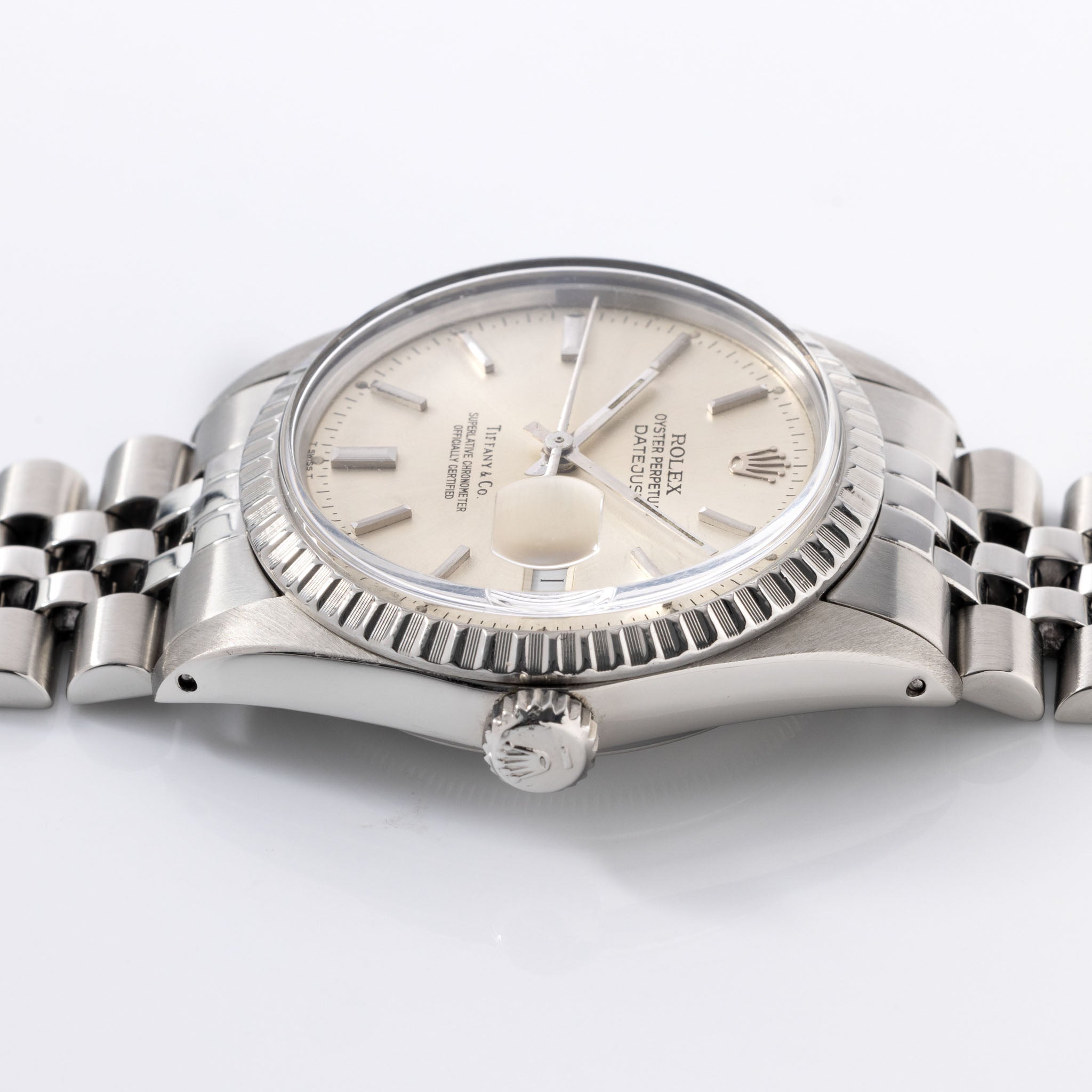 Rolex Datejust Tiffany & Co Dial ref 16030