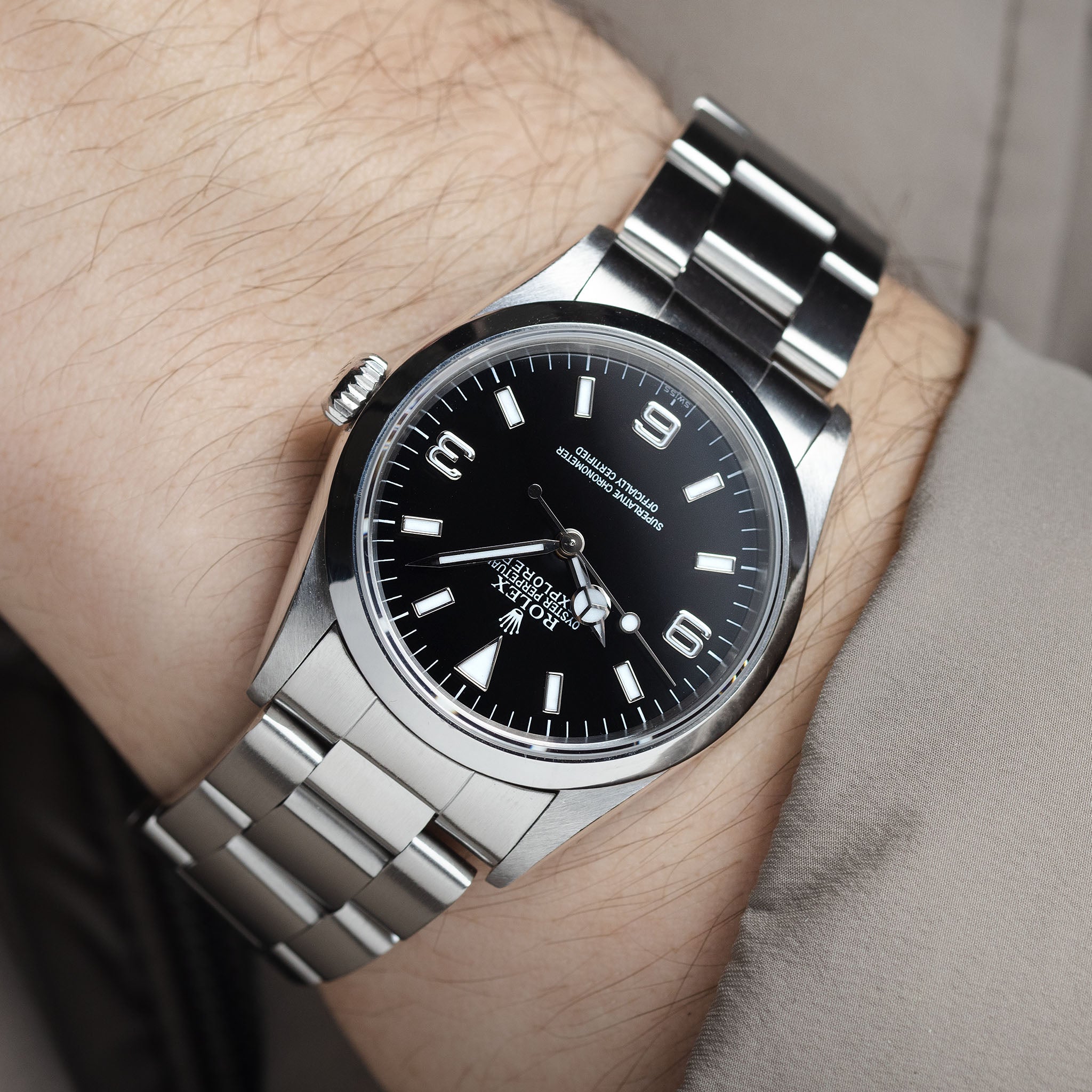 Rolex Explorer 14270 Swiss Only Dial