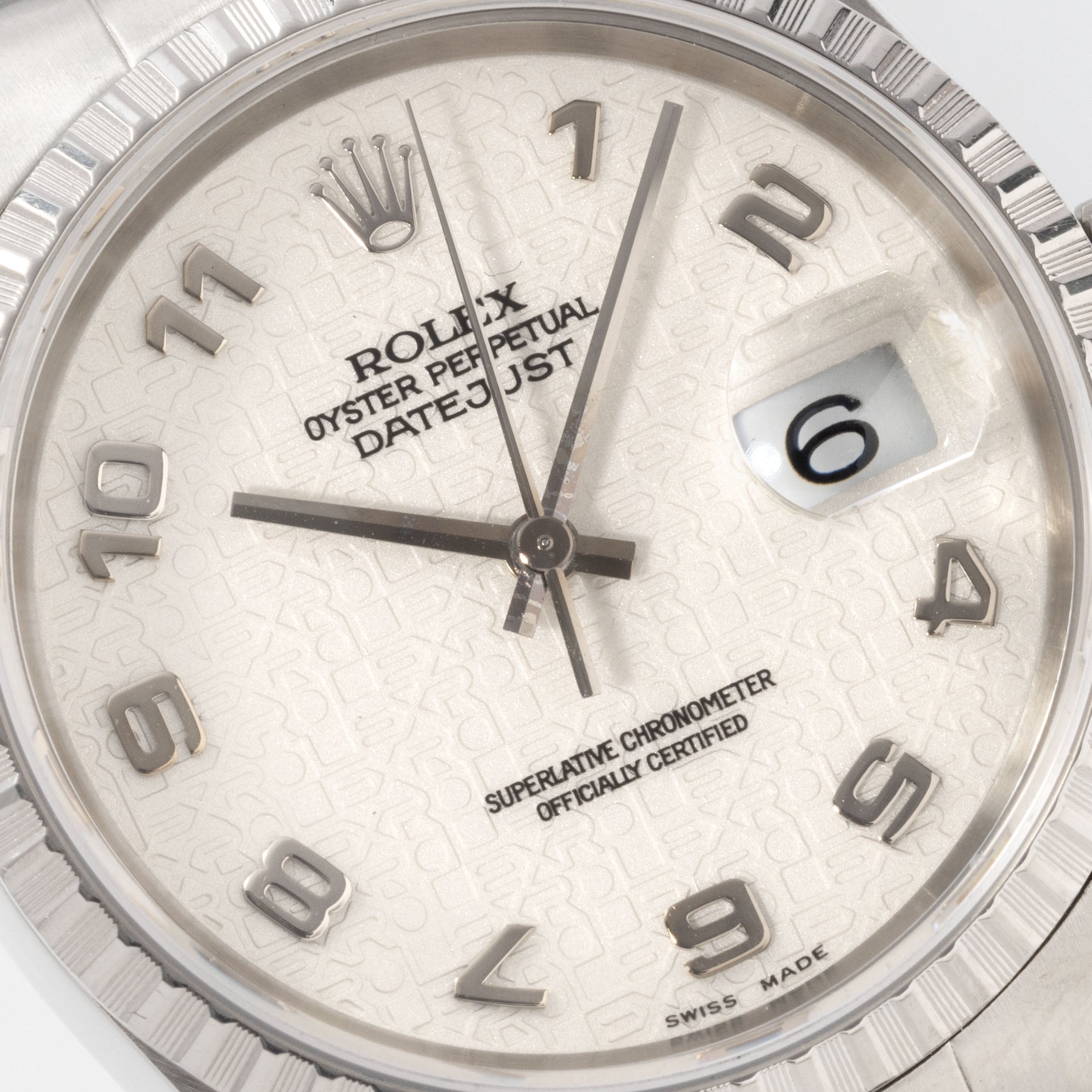 Rolex Datejust Jubilee Dial ref 16220