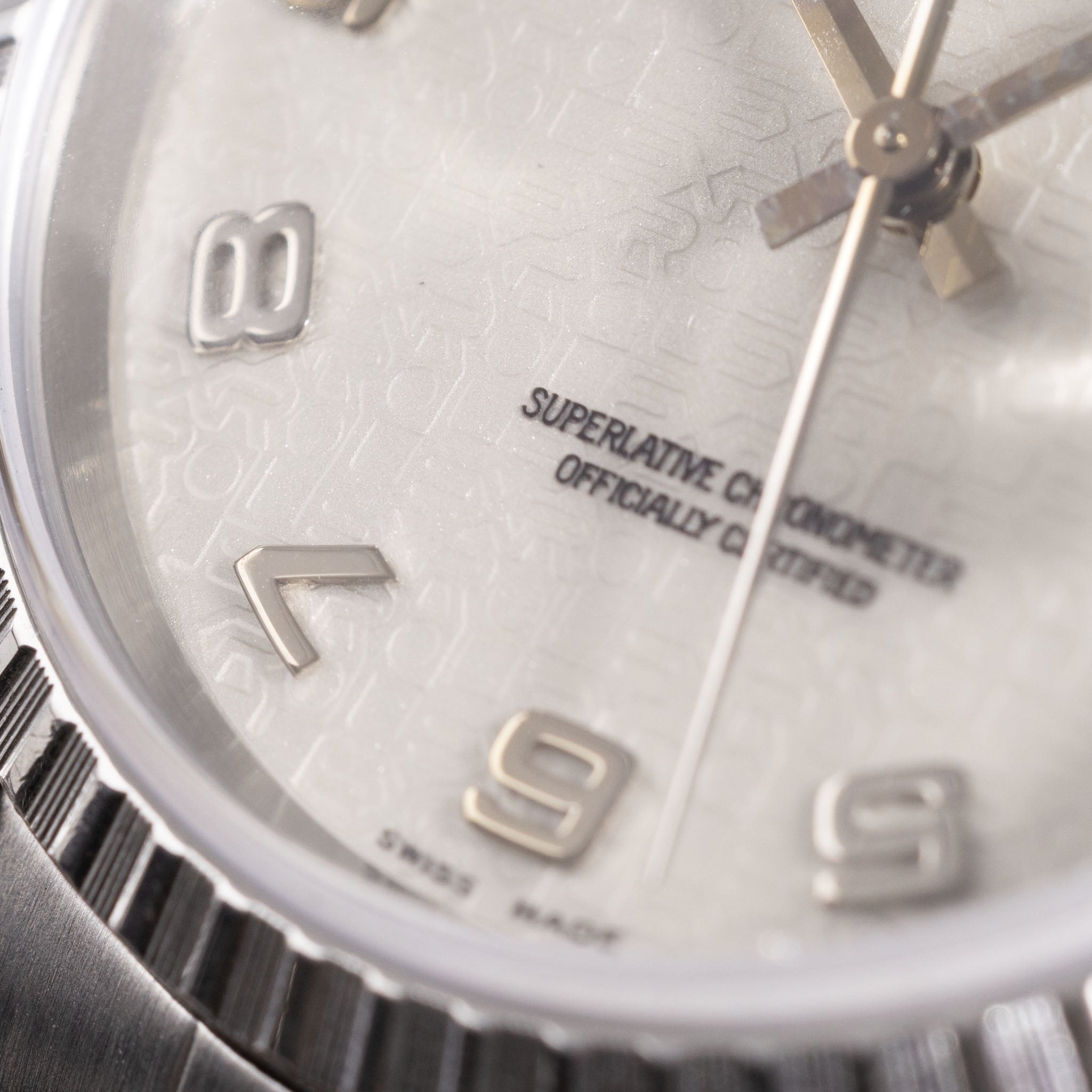 Rolex Datejust Jubilee Dial ref 16220