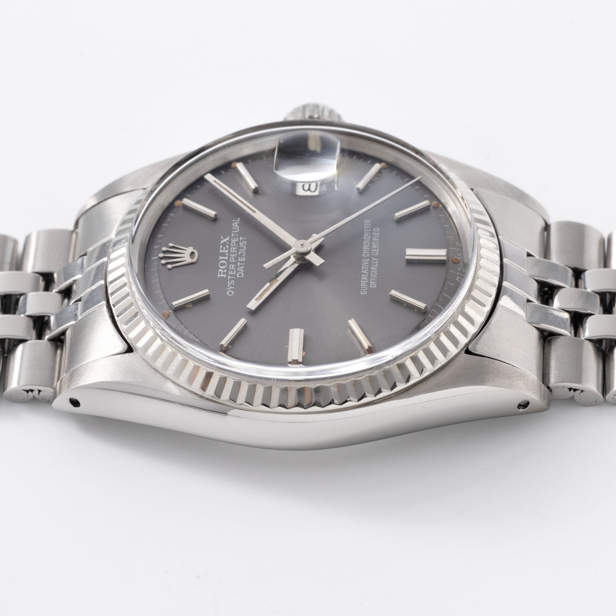 Rolex Datejust Grey Sigma Dial Ref 1601