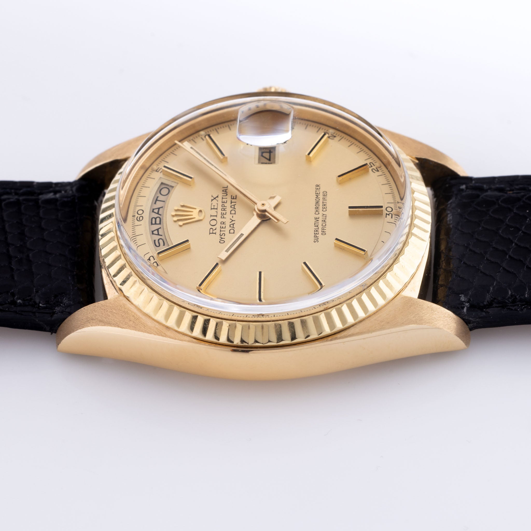 Rolex Day-date Yellow Gold Matte Champagne Dial ref 1803