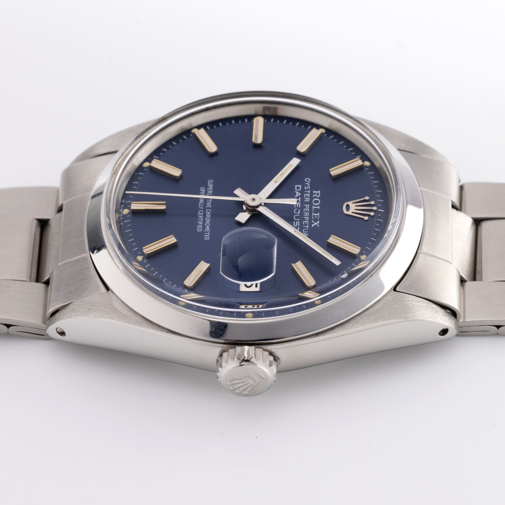 Rolex Datejust Blue Dial ref 1600