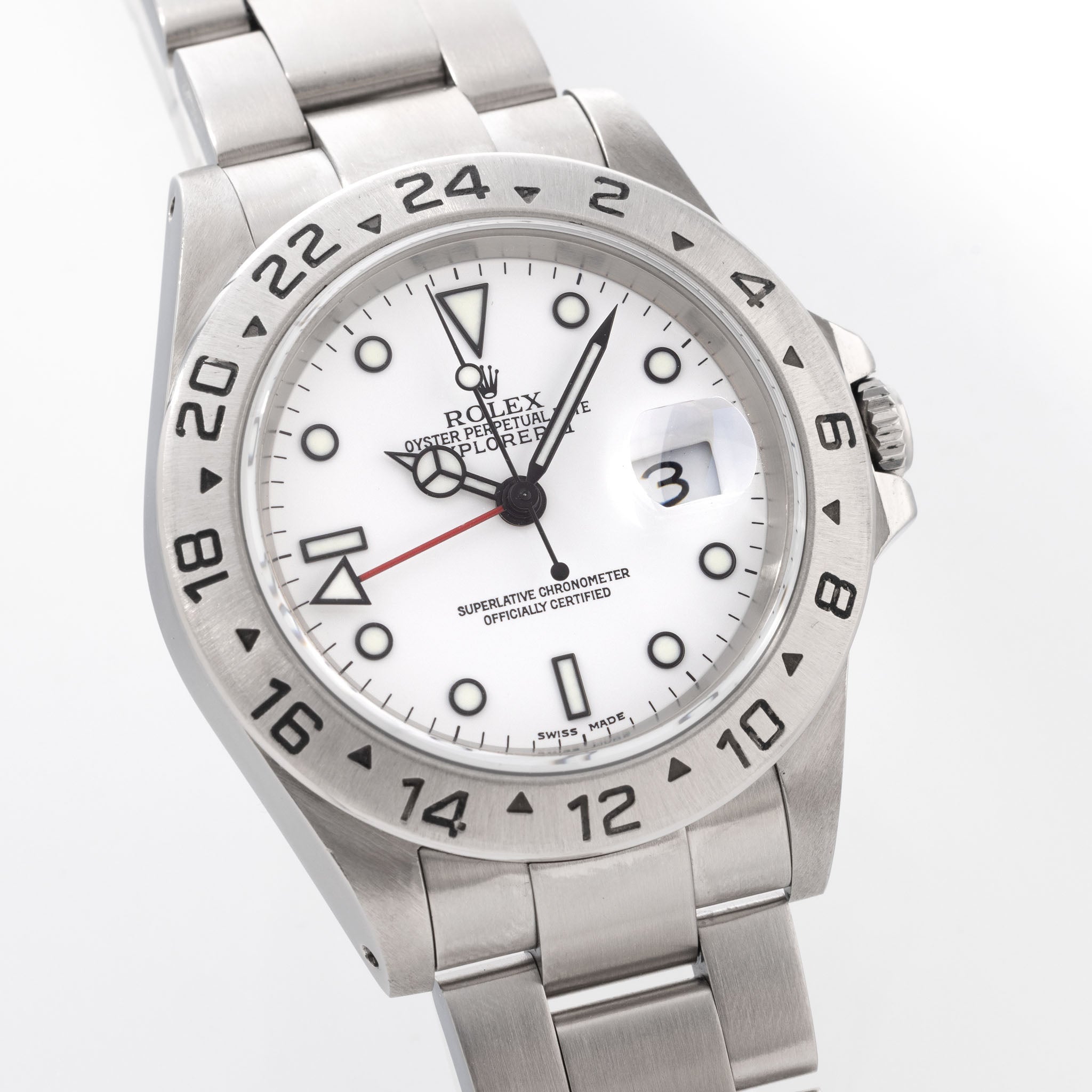 Rolex Explorer 2 White Dial 16570