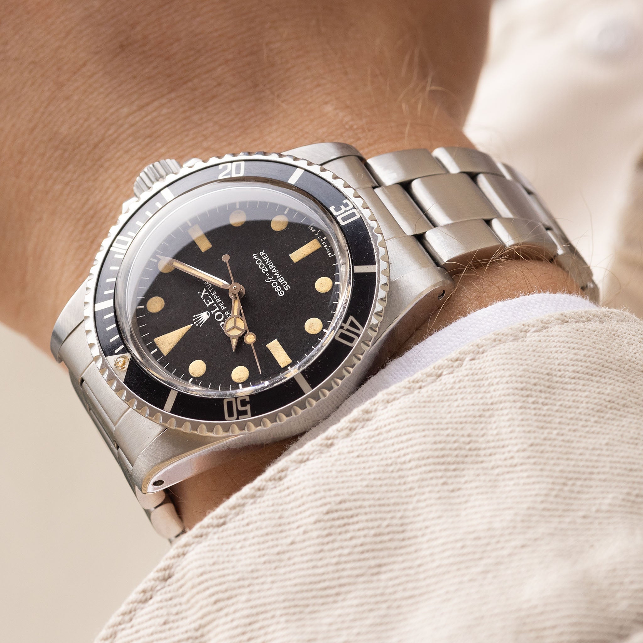 Rolex Submariner 5513 Maxi MK1 Vivid Patina