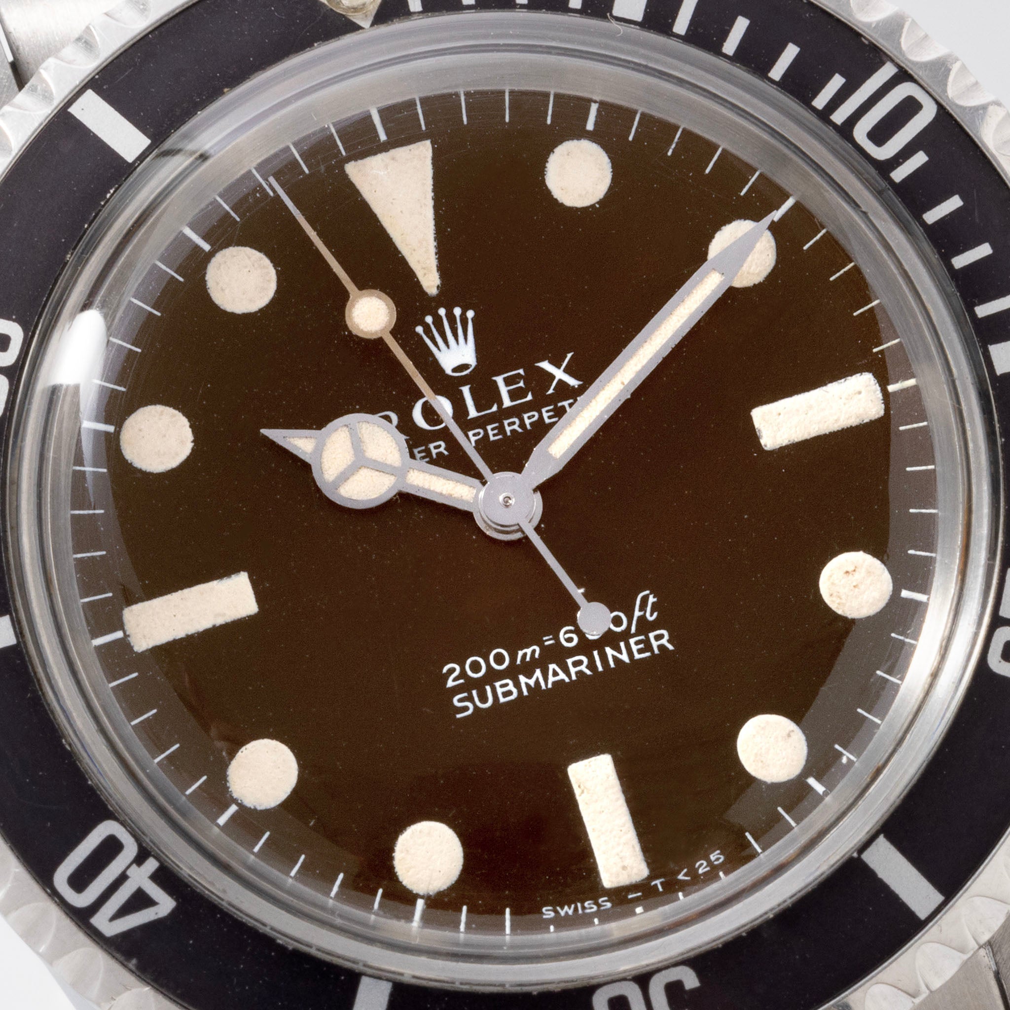 Rolex Submariner 5513 Meters first Tropical dial