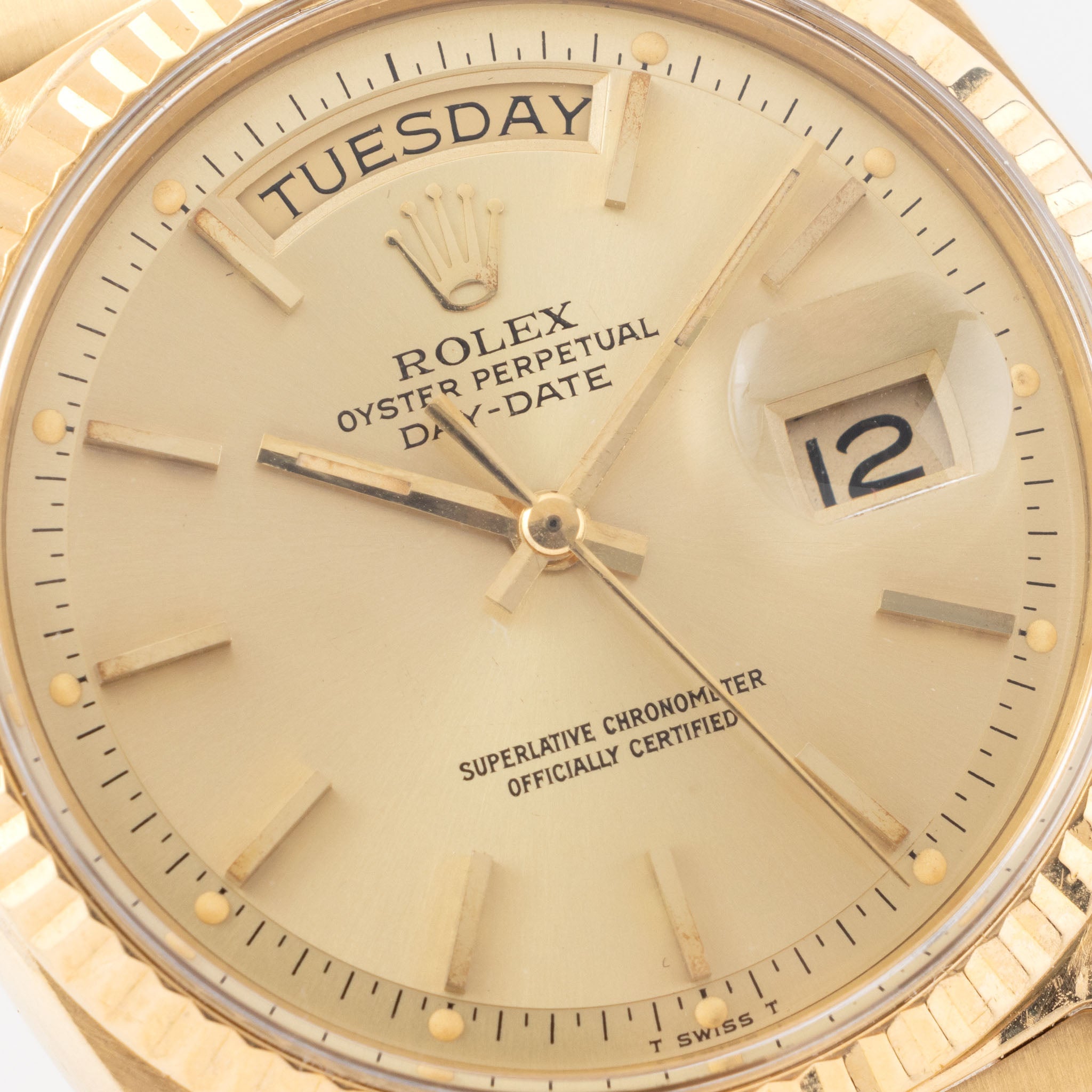 Rolex Day-Date 1803 Champagne Dial Jubilee Bracelet