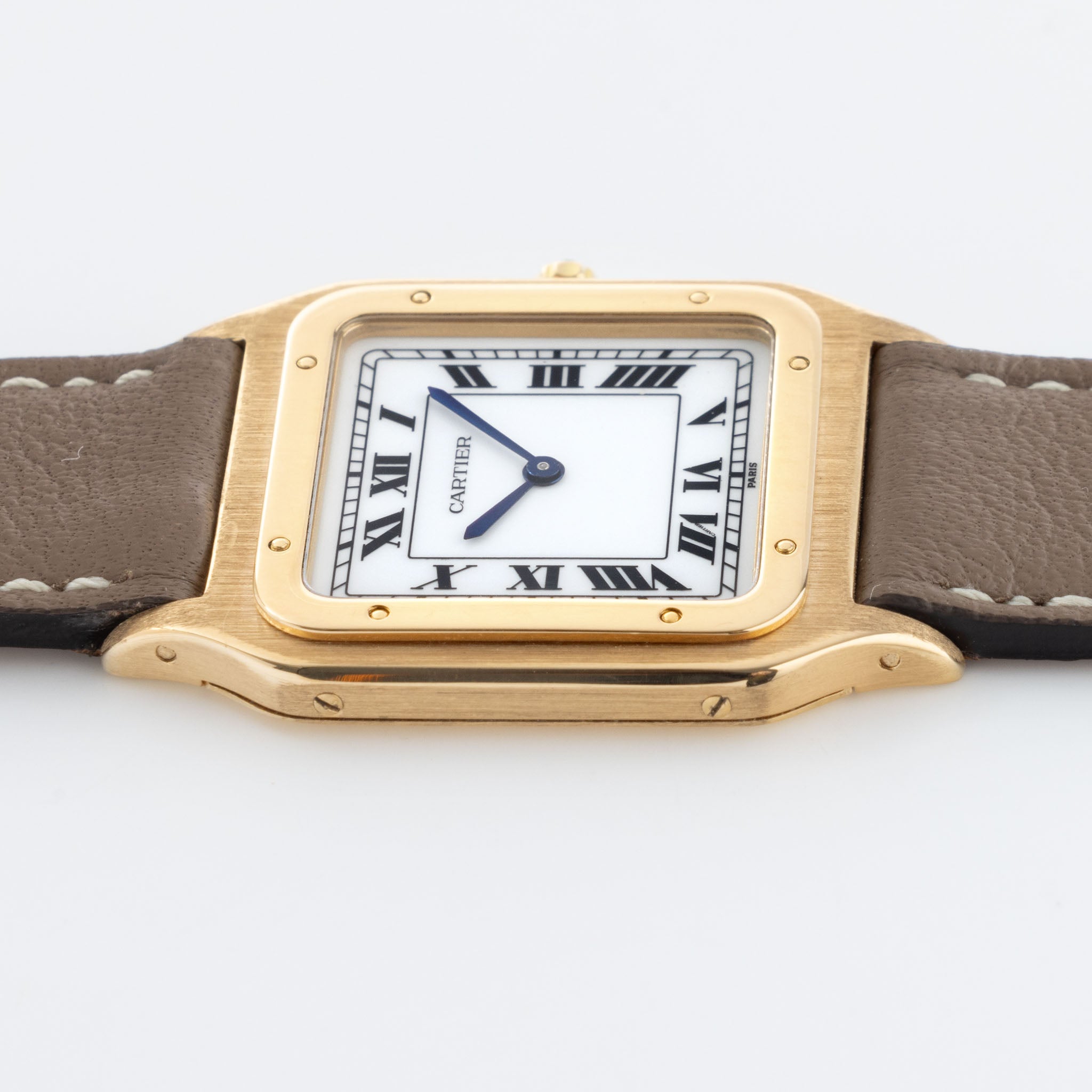 Cartier Santos Dumont Ultra-Thin in 18kt Yellow Gold ref 9605