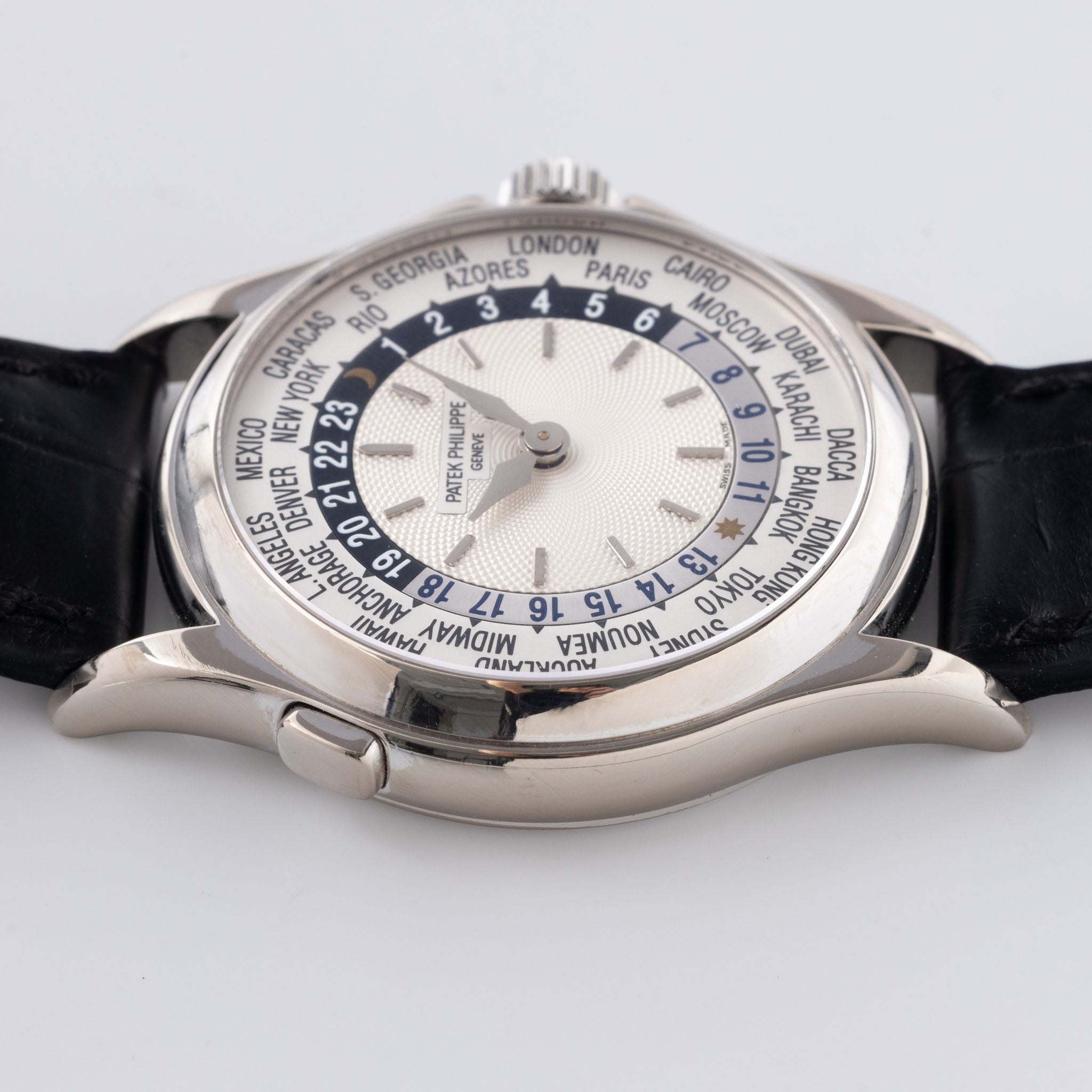 Patek Philippe World Time White Gold Ref 5110G