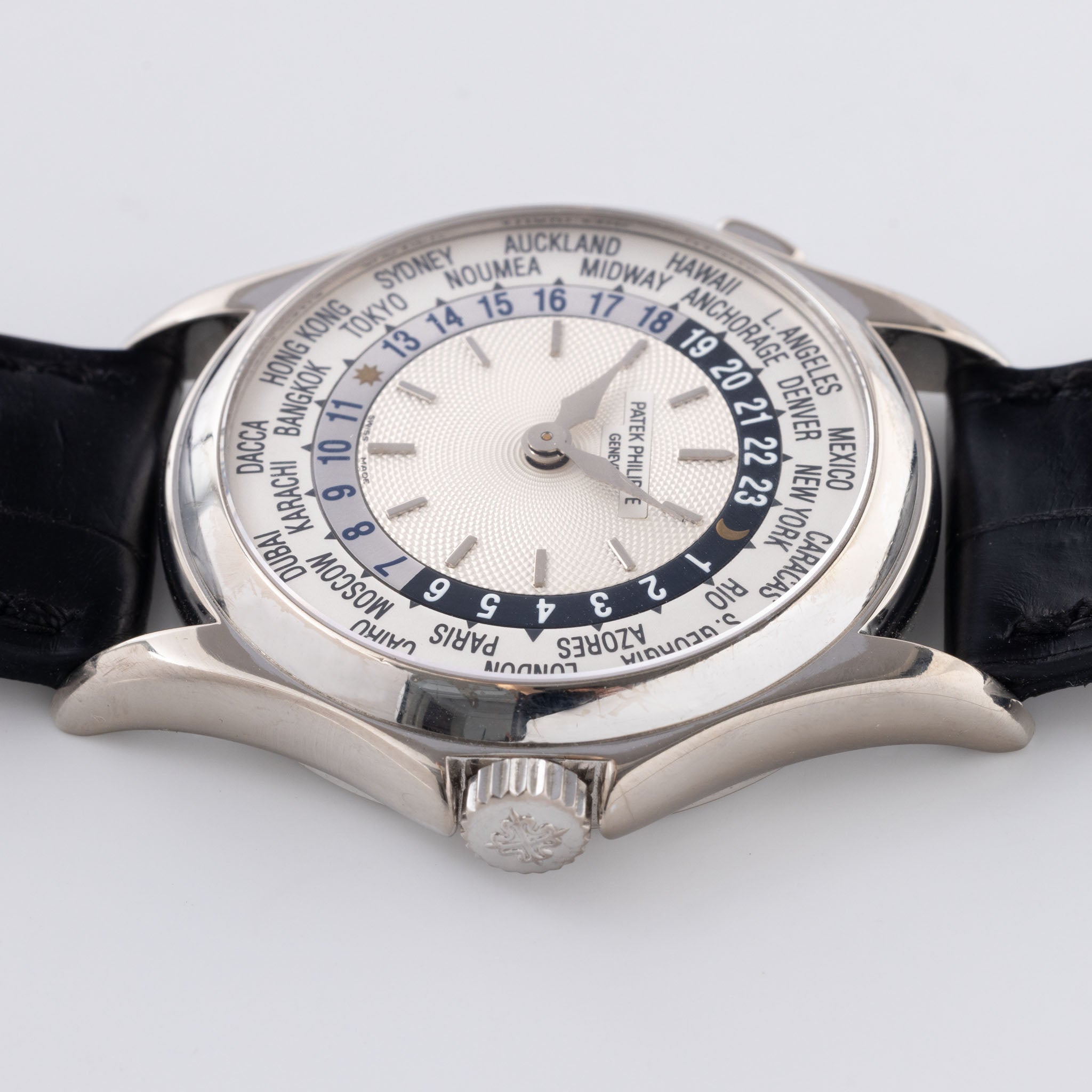 Patek Philippe World Time White Gold Ref 5110G