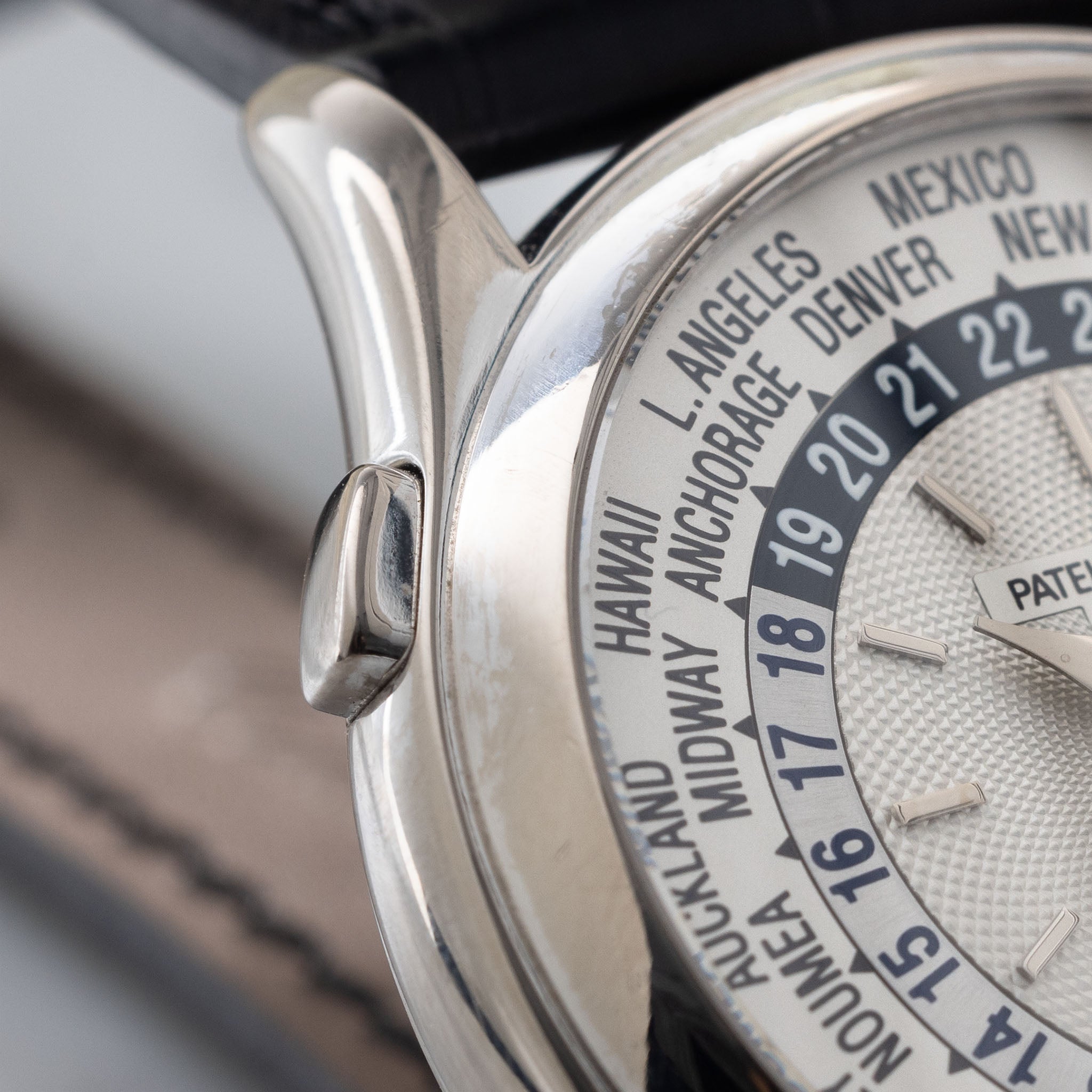 Patek Philippe World Time White Gold Ref 5110G