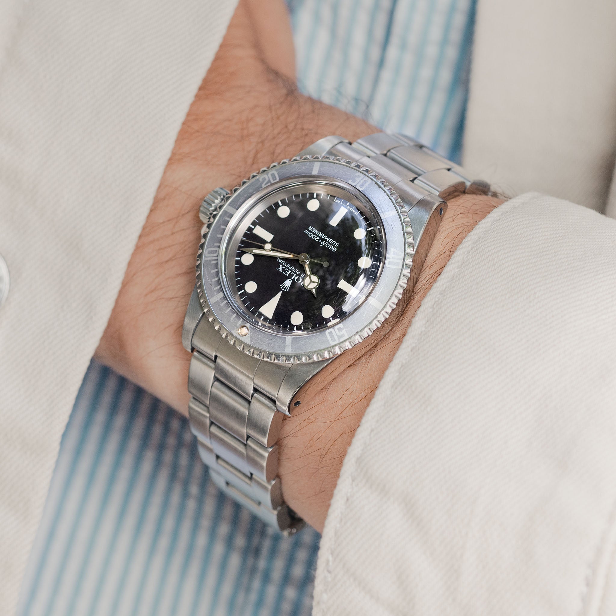 Rolex Submariner 5513 MK1 Maxi Dial Ghost Bezel