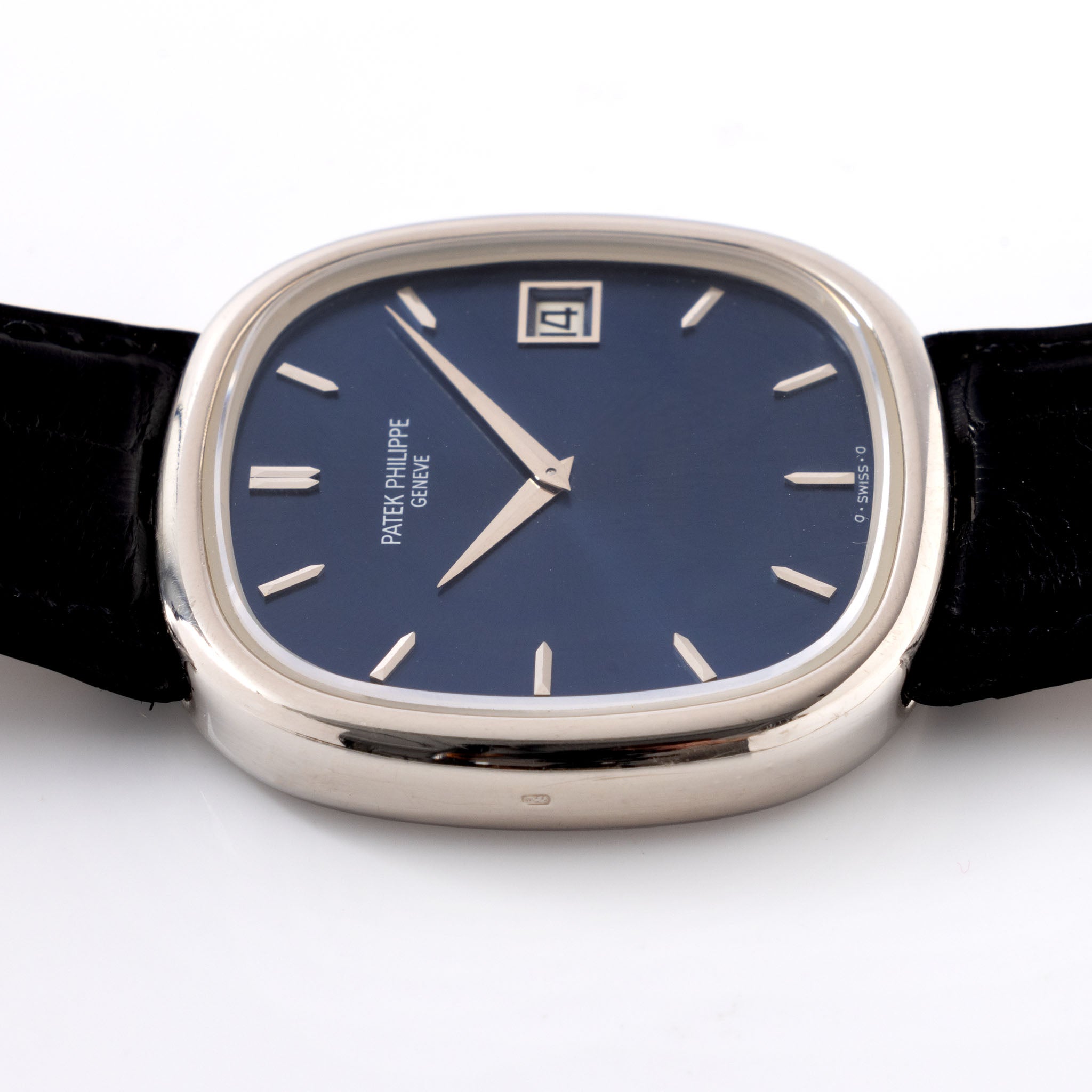 Patek Philippe White Gold "TV Screen" Ref 3604