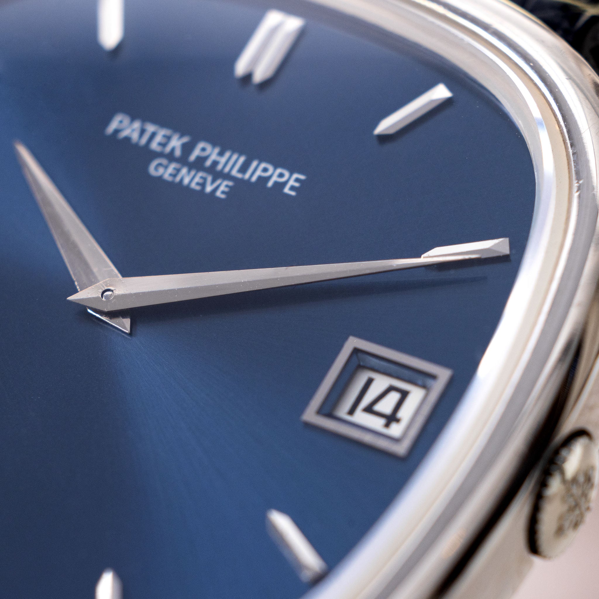 Patek Philippe White Gold "TV Screen" Ref 3604