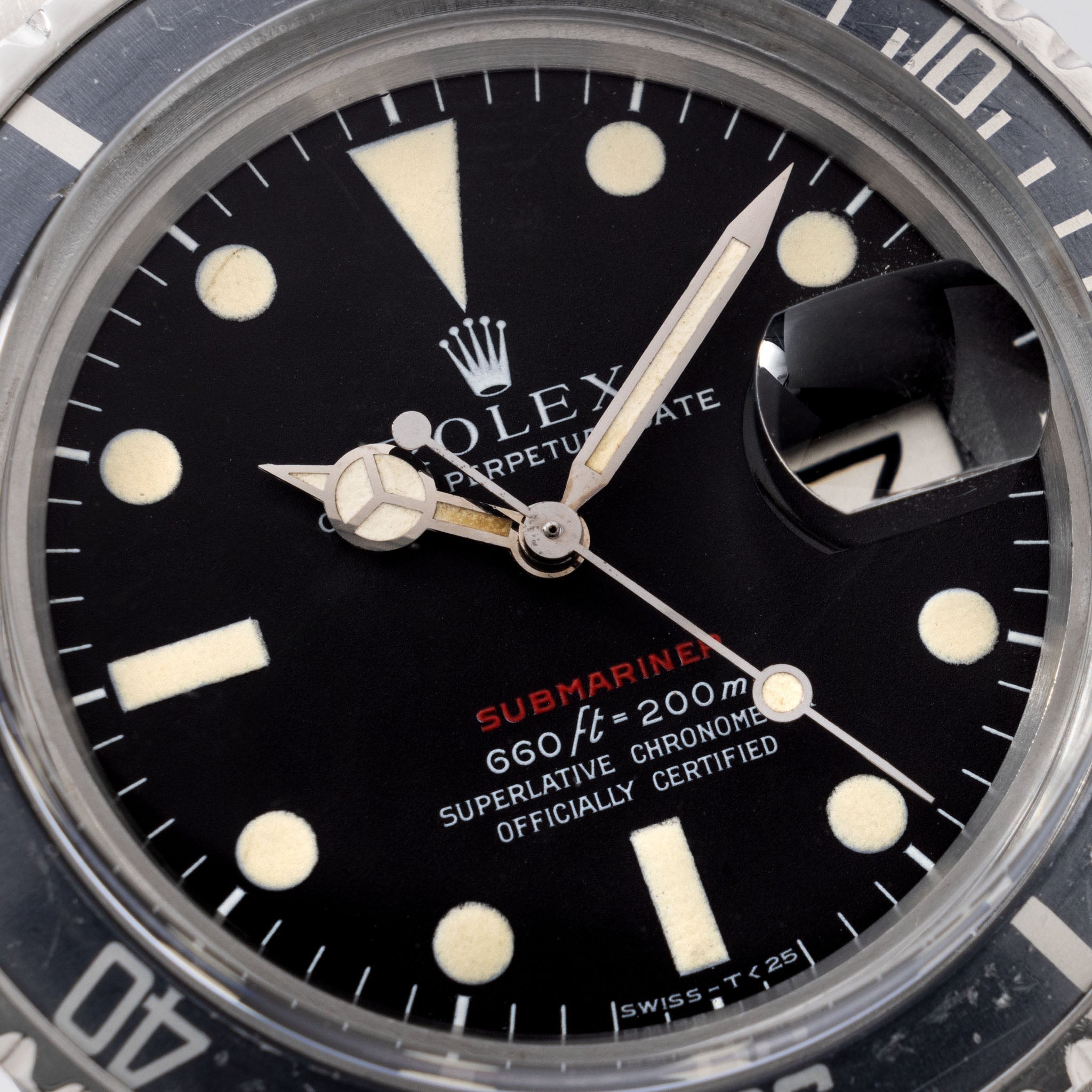 Rolex Submariner Date 1680 Mk4 Red Sub Dial