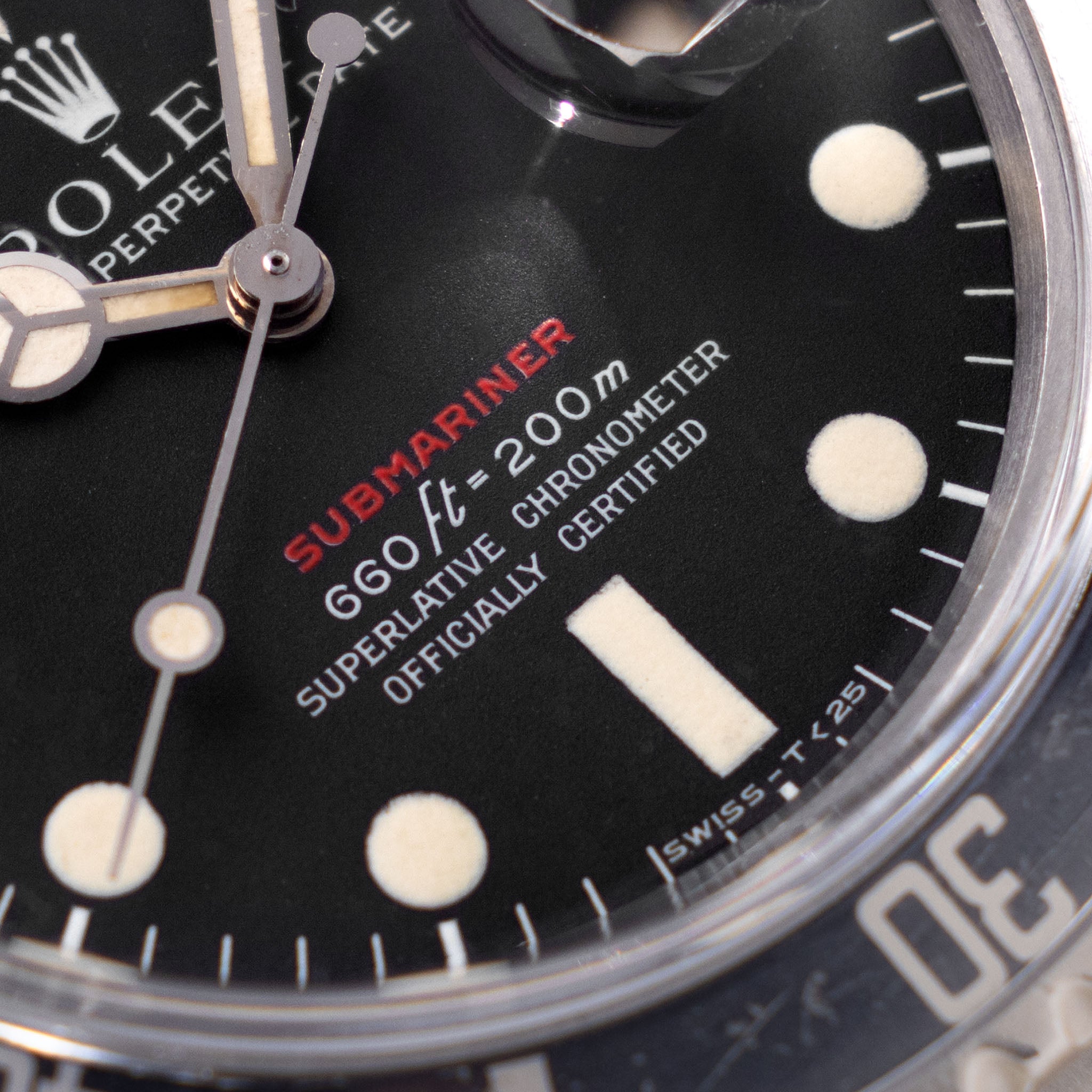 Rolex Submariner Date 1680 Mk4 Red Sub Dial