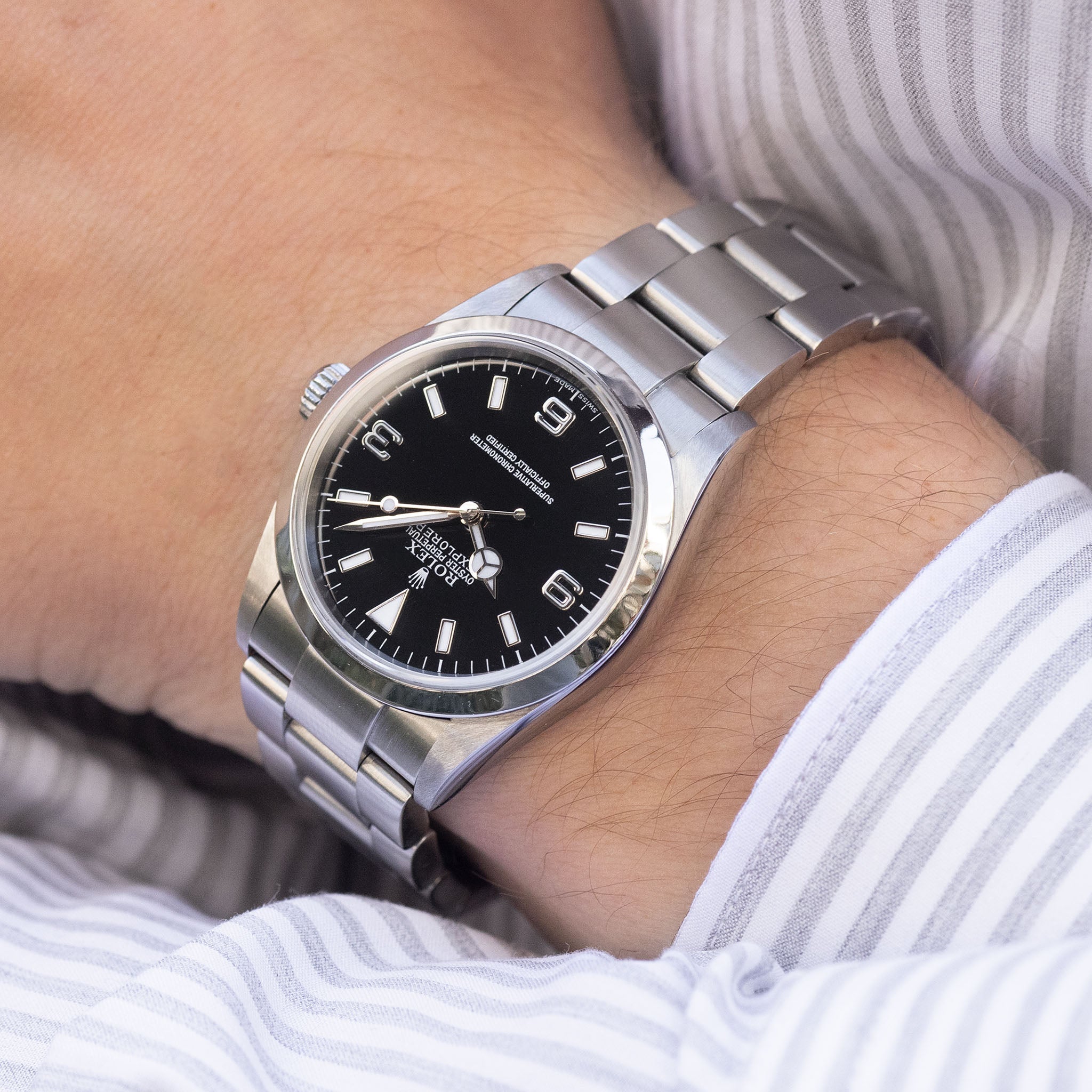 Rolex Explorer 114270 Swiss Made Dial