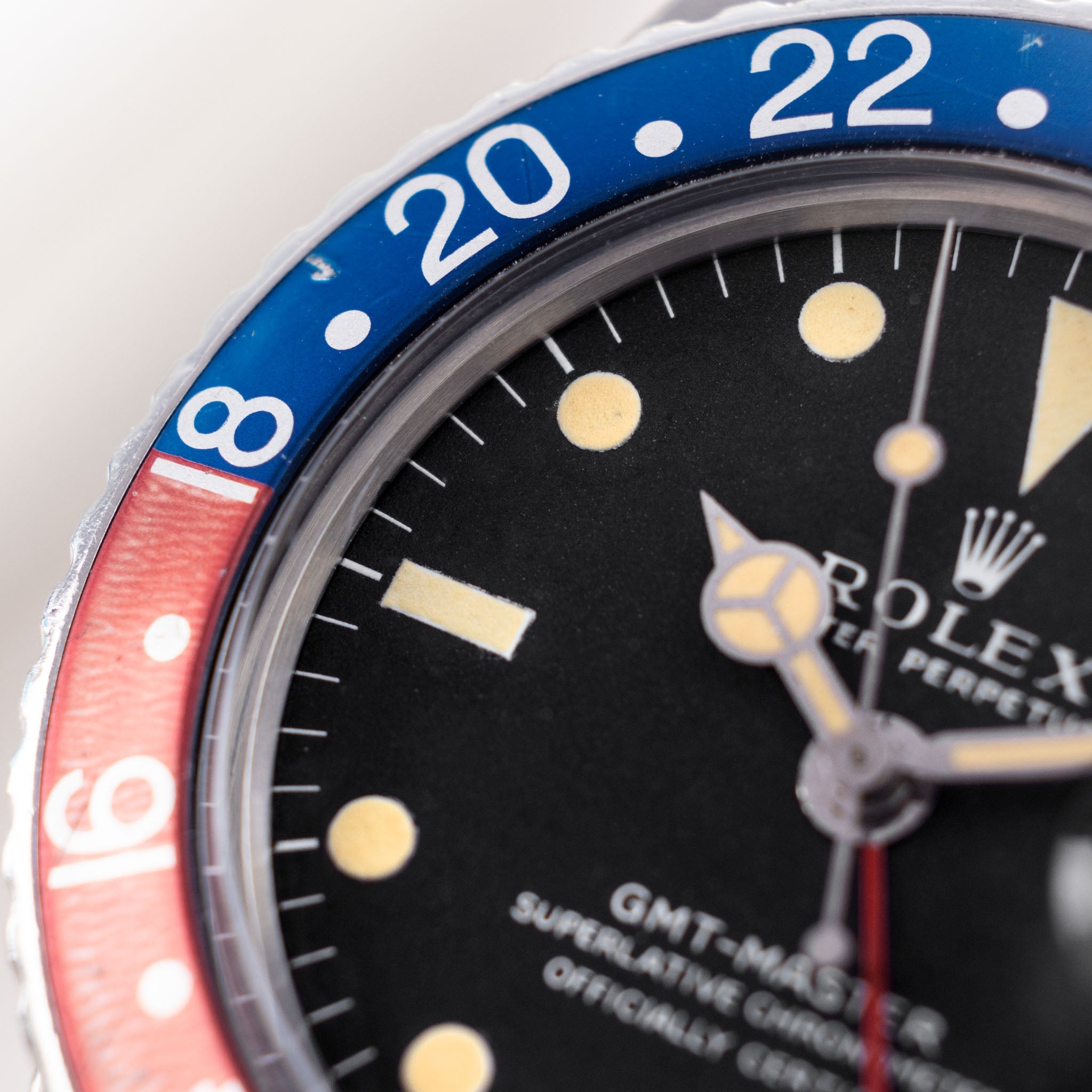 Rolex Gmt-master 1675 Long E “Alive patina “