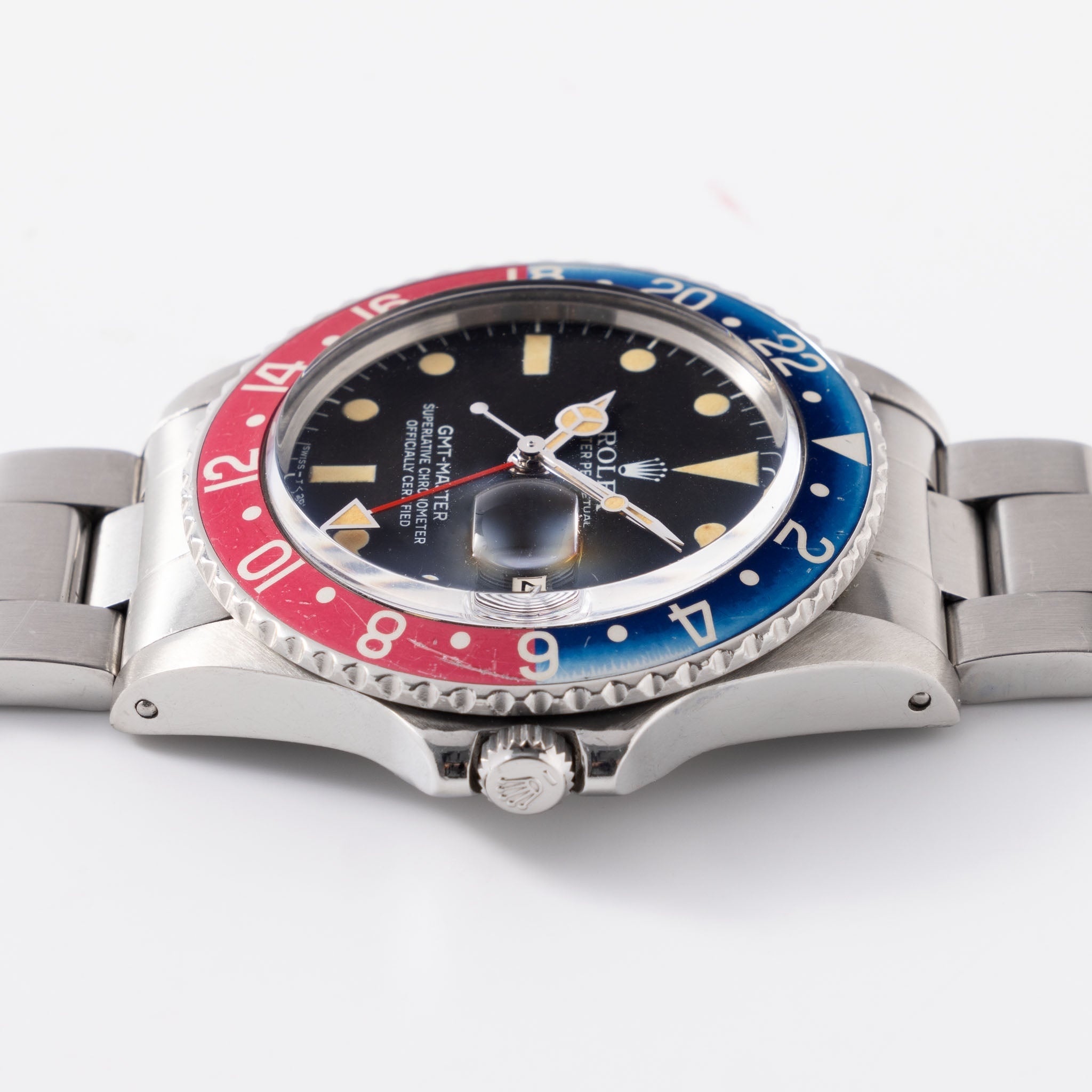 Rolex GMT-Master Pepsi Bezel Matte Dial Ref 16750