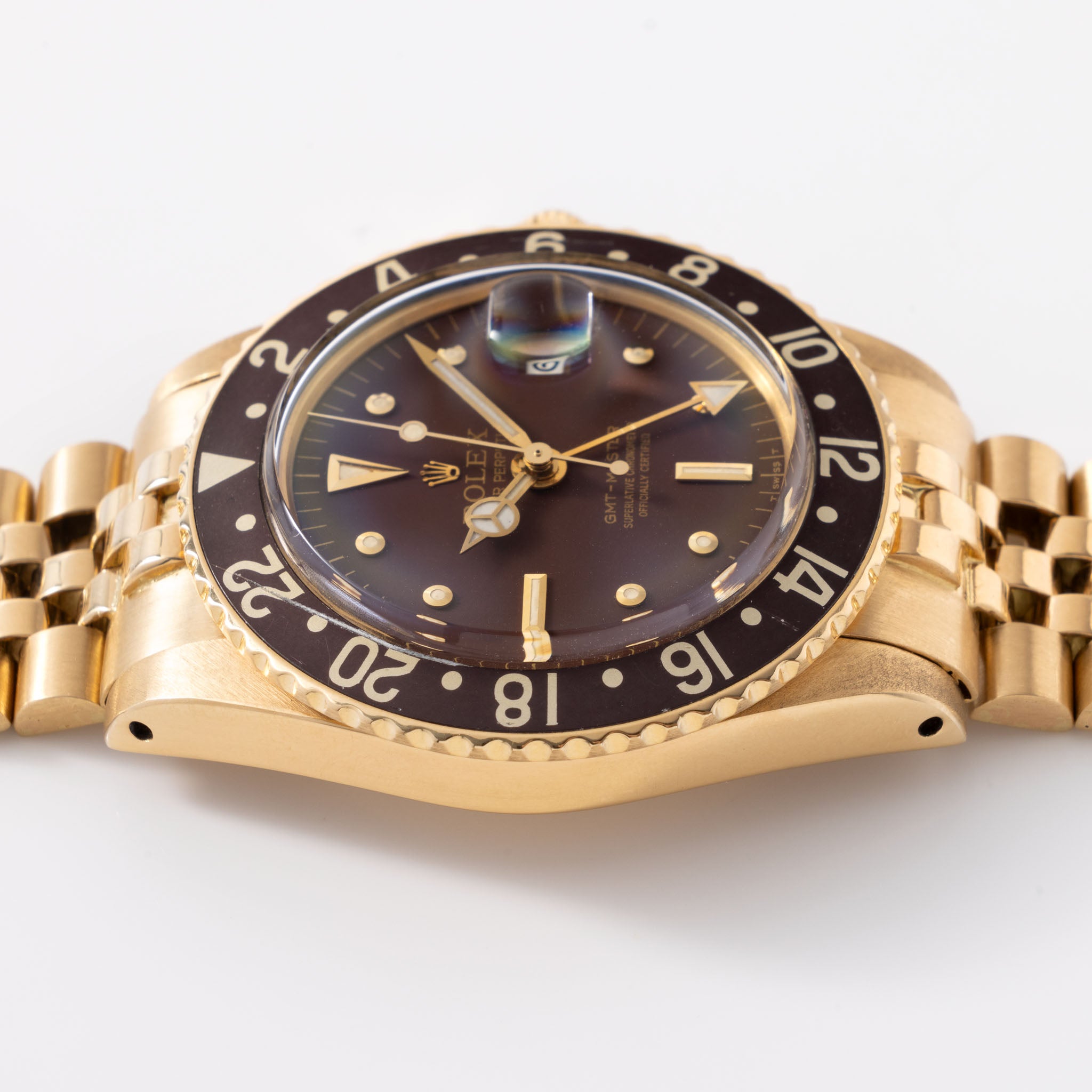 Rolex GMT-Master Brown ‘No I’ Dial and D’Agosto Bracelet Ref 1675/8