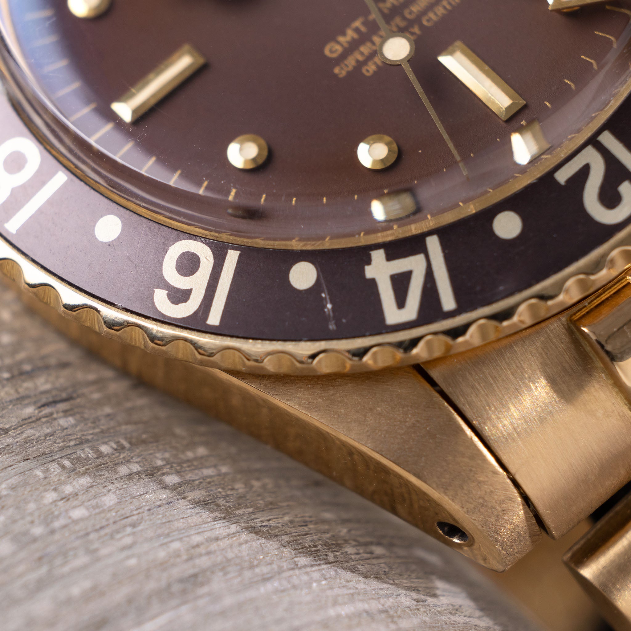 Rolex GMT-Master Brown ‘No I’ Dial and D’Agosto Bracelet Ref 1675/8