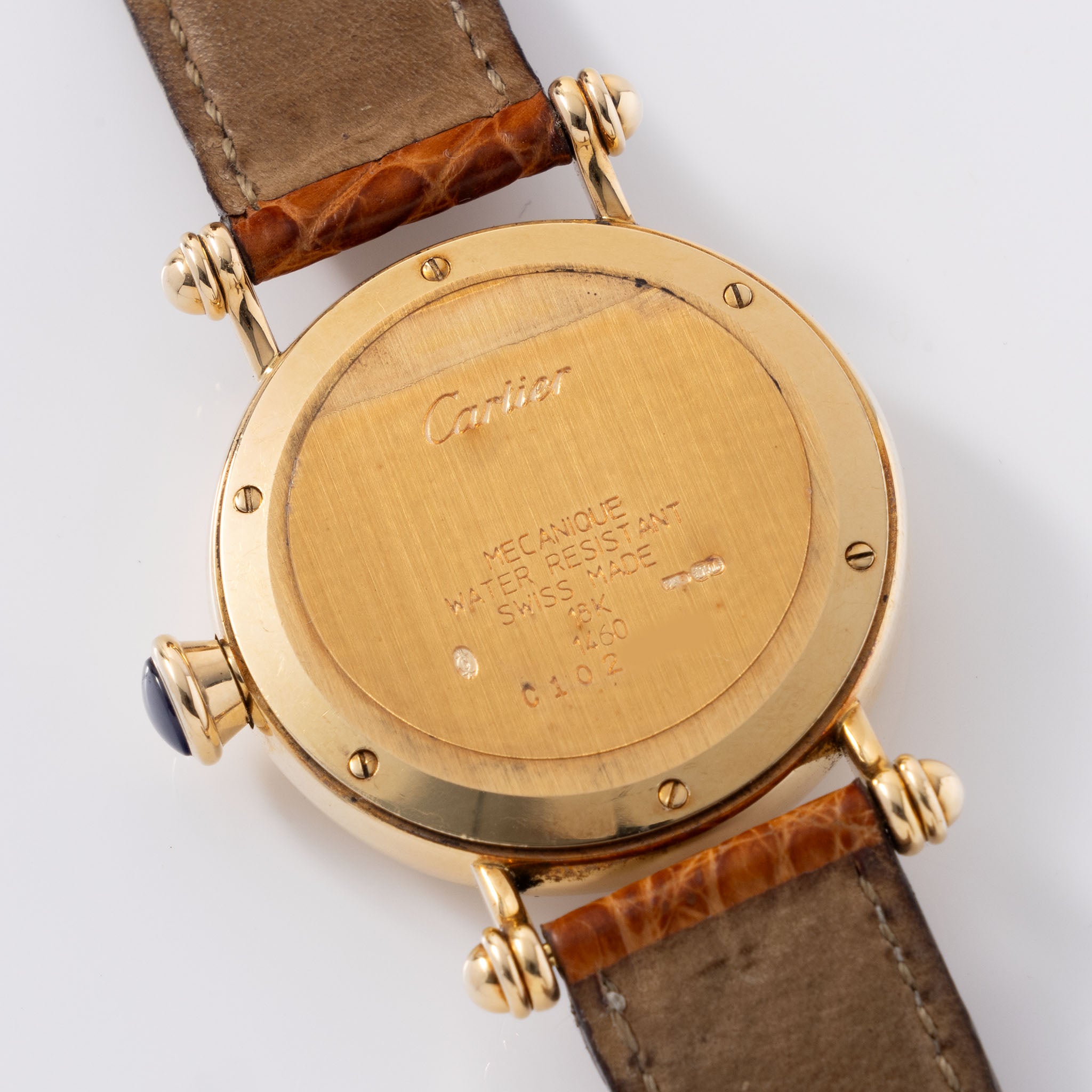 Cartier Diabolo CPCP 18kt Yellow Gold Ref 1460 handwound