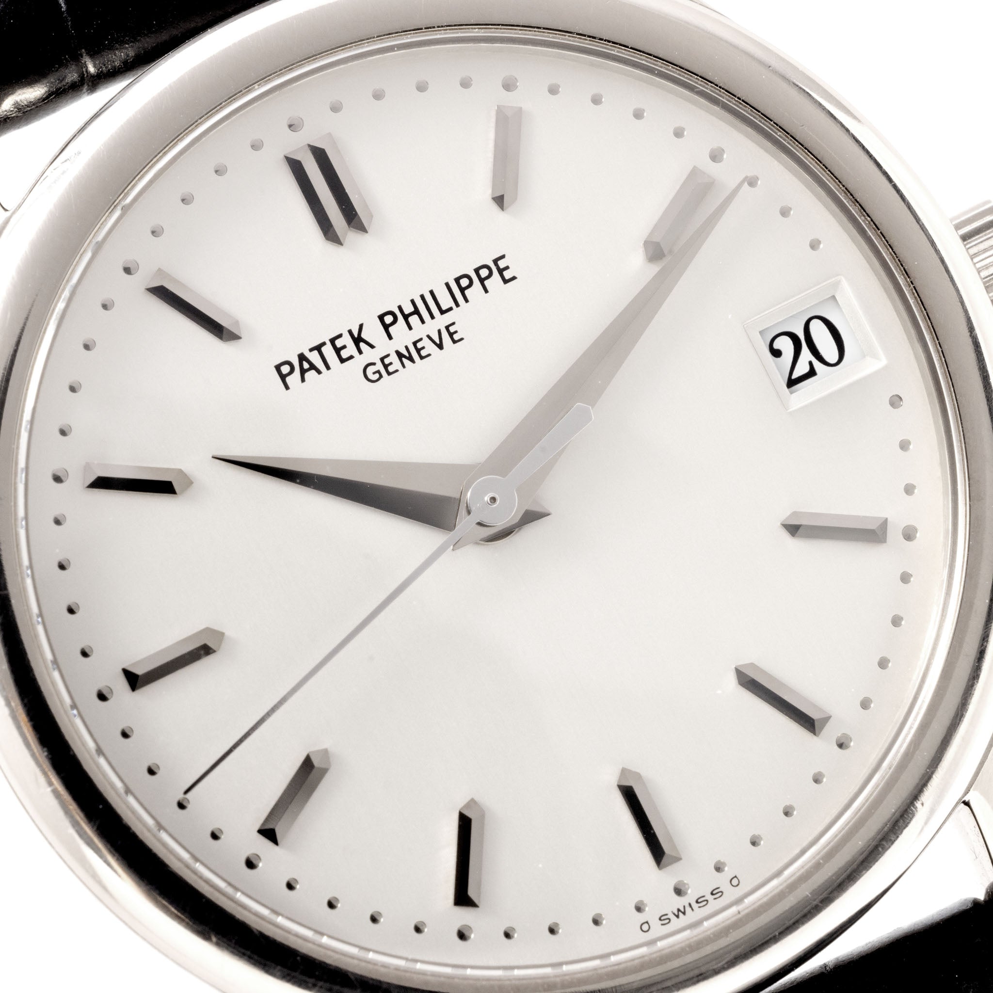 Patek Philippe Calatrava White Gold Box and Papers Ref 3998G