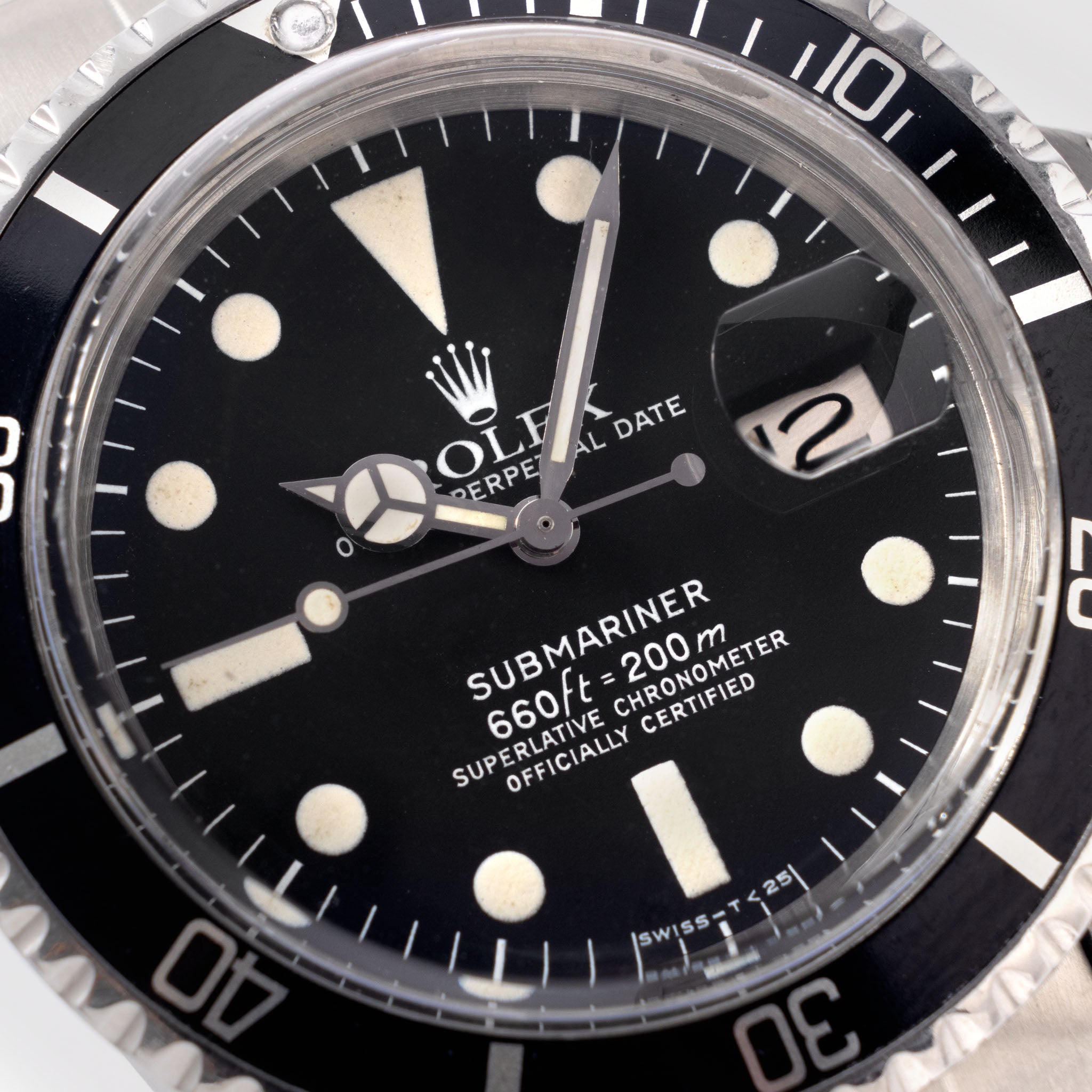 Rolex Submariner Date Mk1 Matte Dial Ref 1680