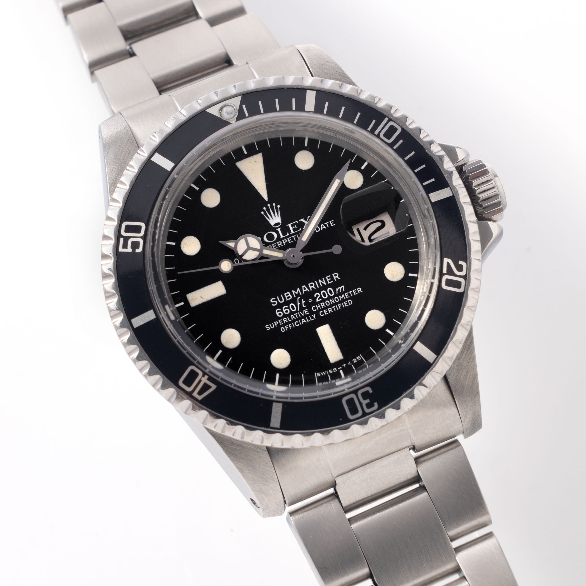 Rolex Submariner Date Mk1 Matte Dial Ref 1680