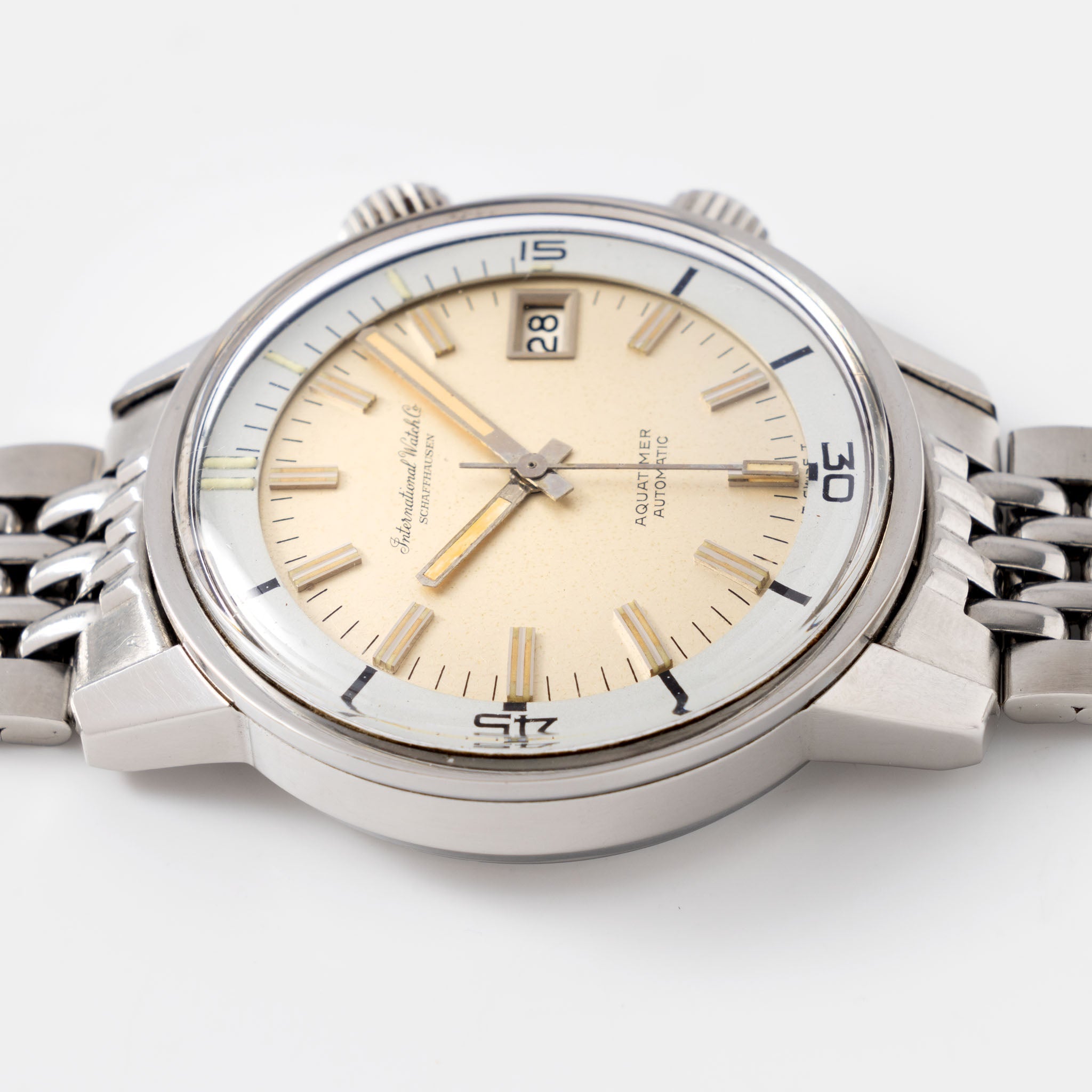 IWC Aquatimer ref 812 rare "white / cream dial"