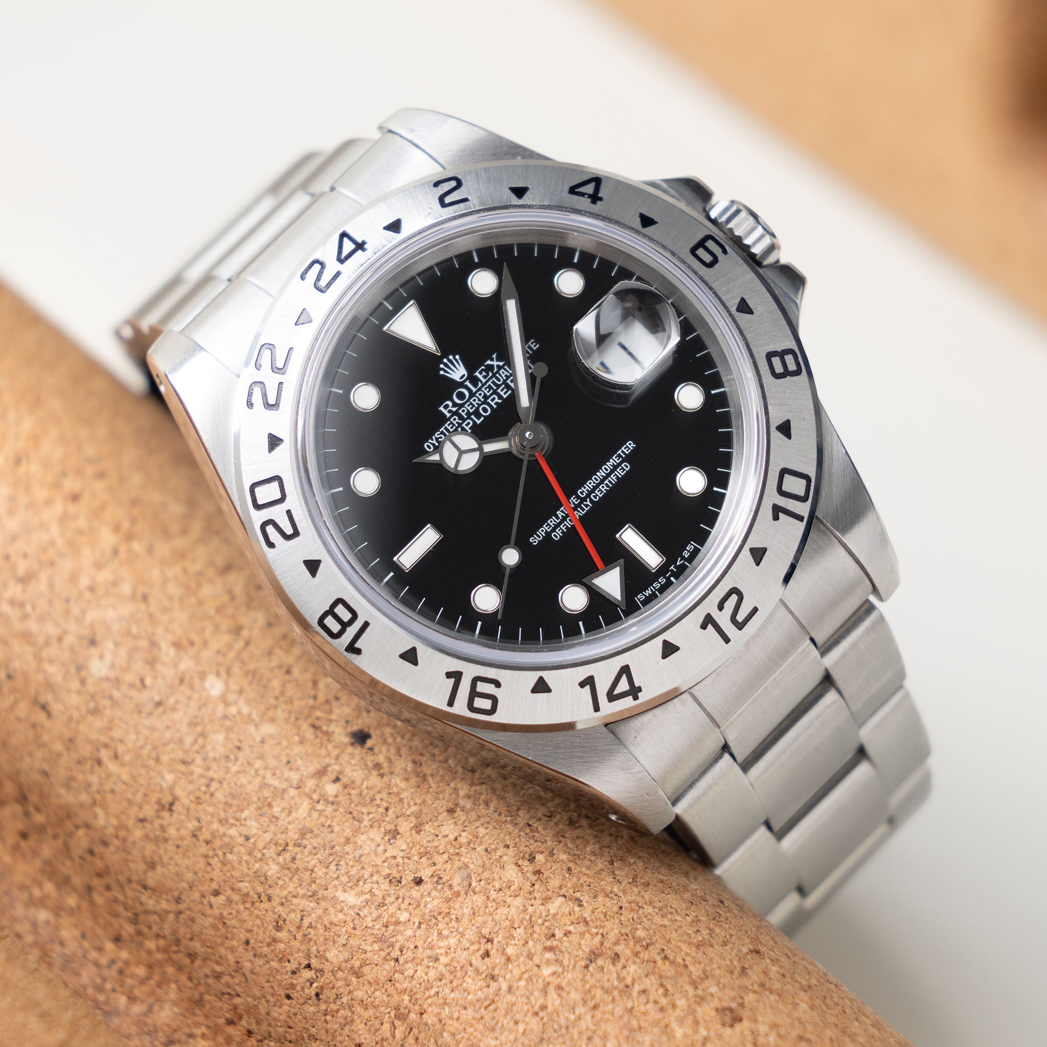 Rolex Explorer II Black Tritium Dial Ref. 16570 "Rolex Certified Pre-Owned"