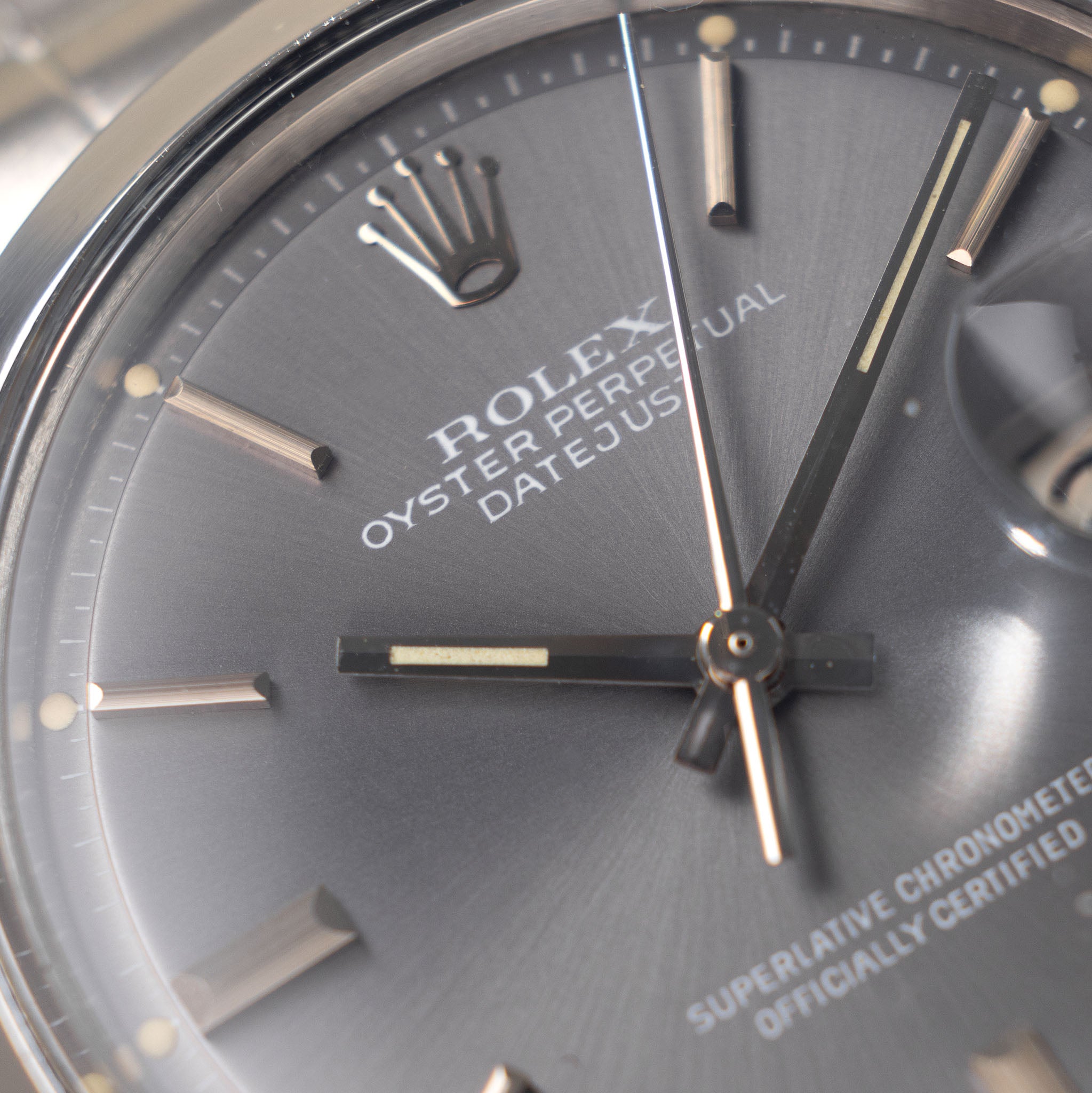 Rolex Datejust Grey Sigma Dial Ref. 1600