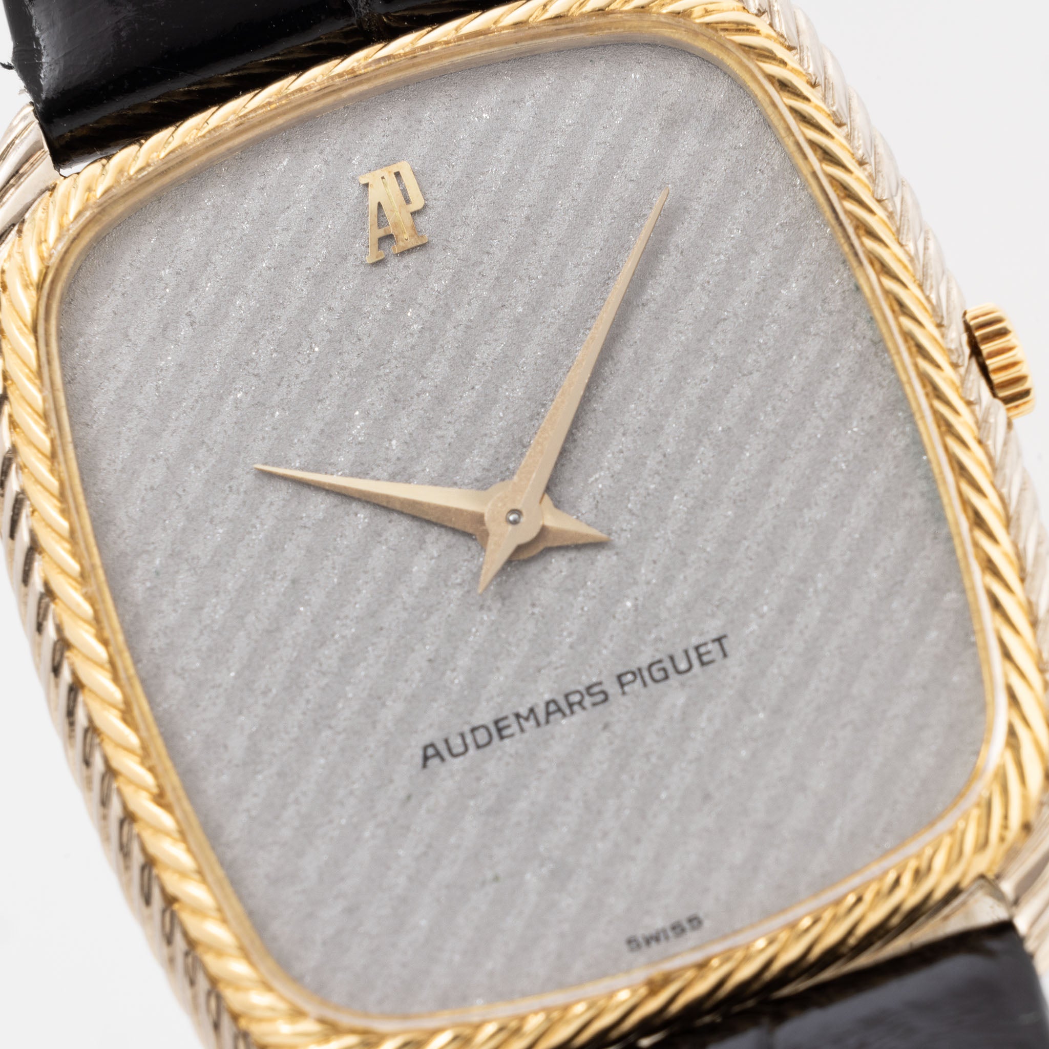 Audemars Piguet in 18k White and Yellow Gold With “Sparkling” Dial Ref. 4157CA