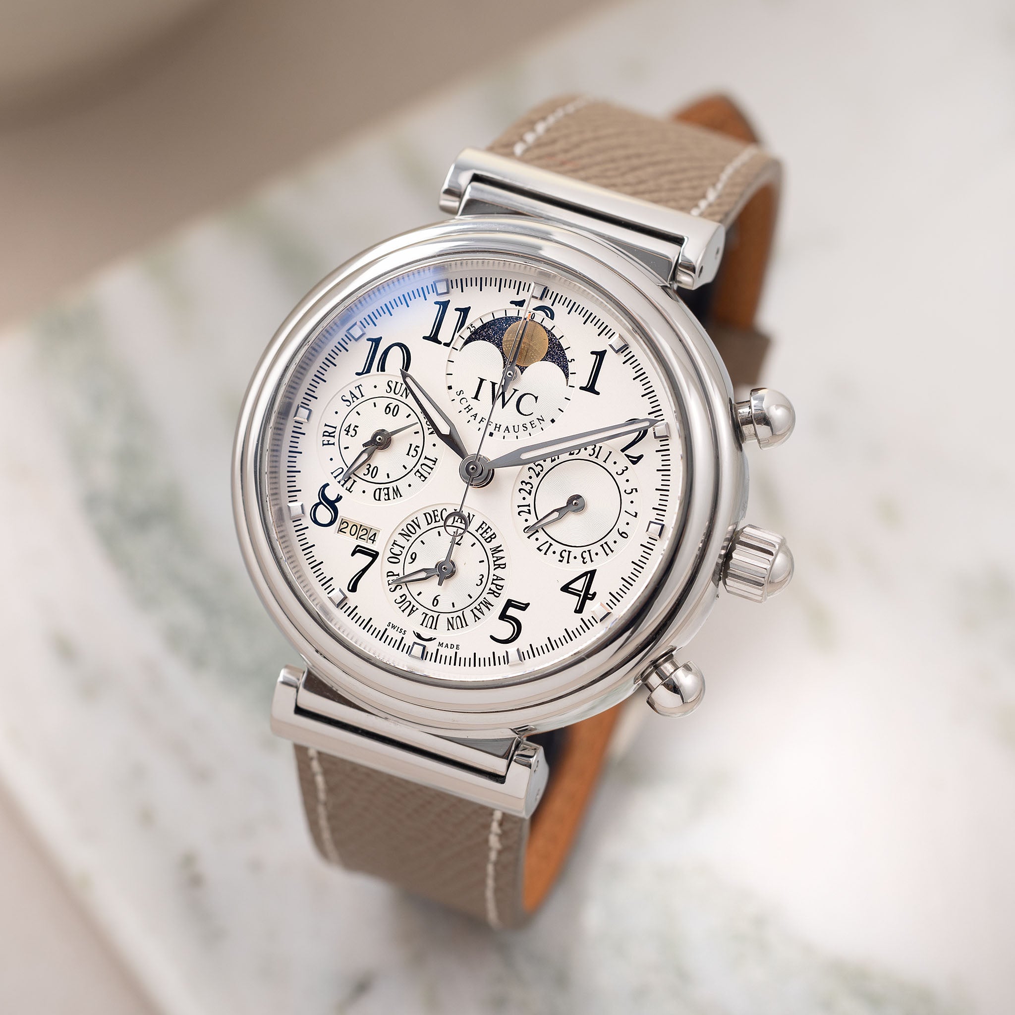 IWC Da Vinci Perpetual Calendar Silver Dial Ref. IW375803