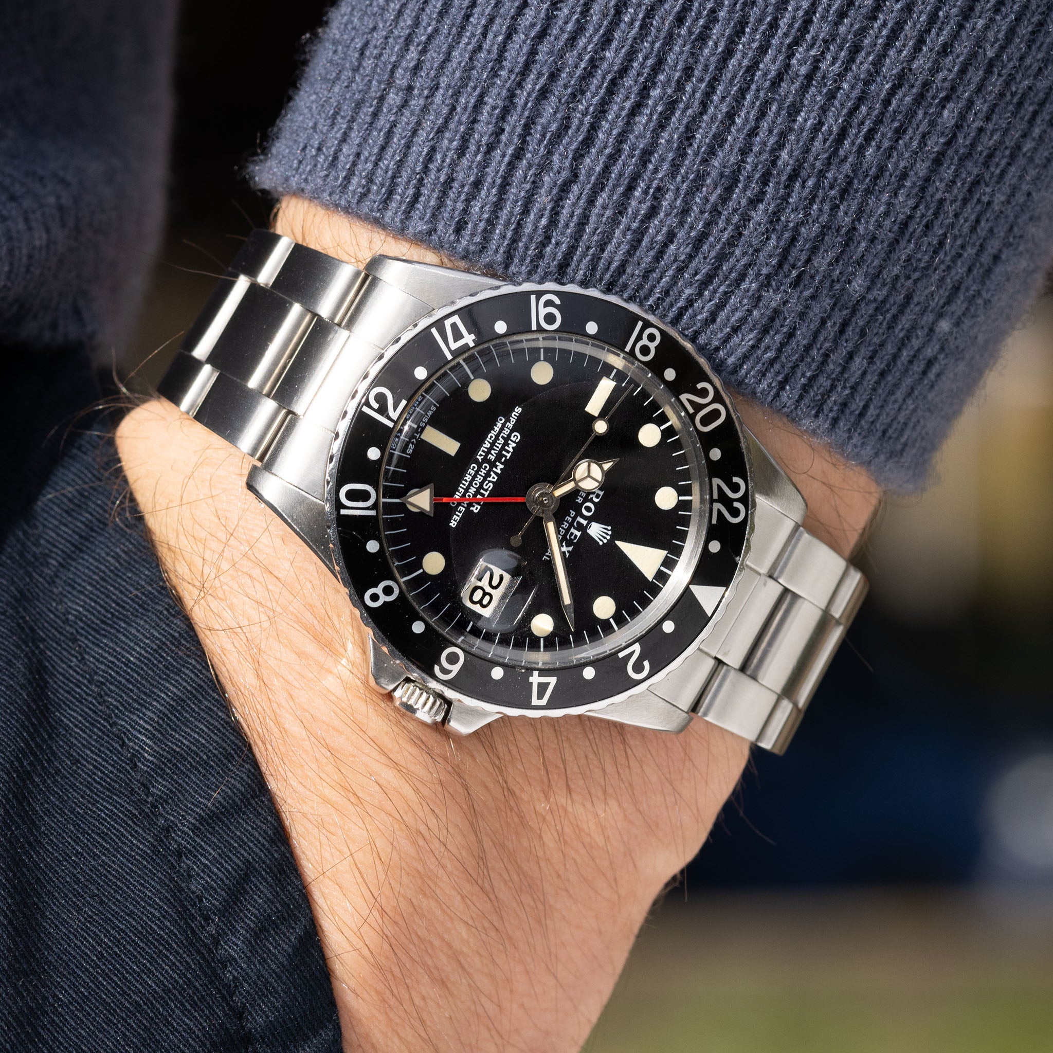 Rolex GMT-Master 1675 Matte Mk2 Dial with Vivid Patina