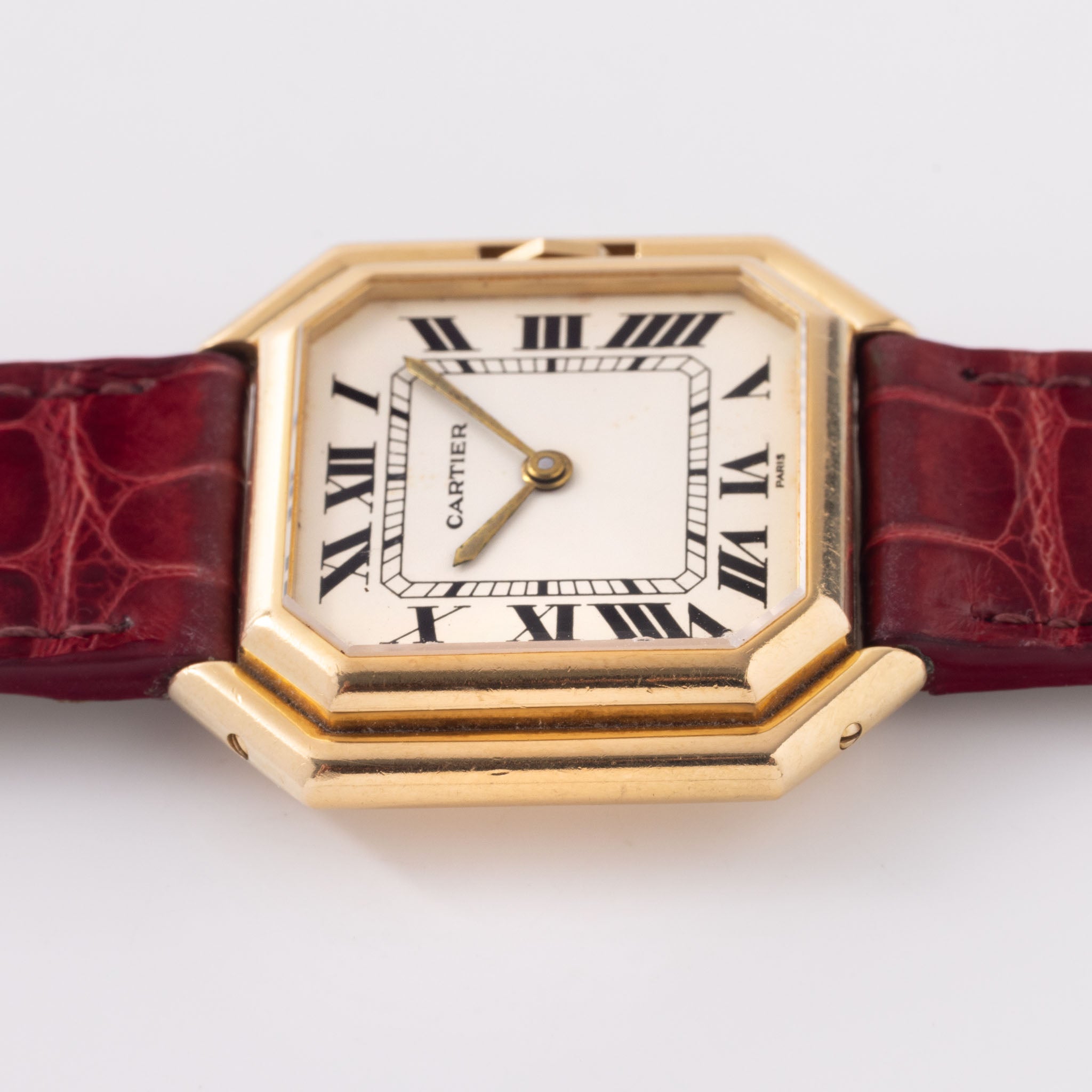 Cartier Ceinture Jumbo Paris Dial Automatic in 18k Yellow Gold Ref. 17001