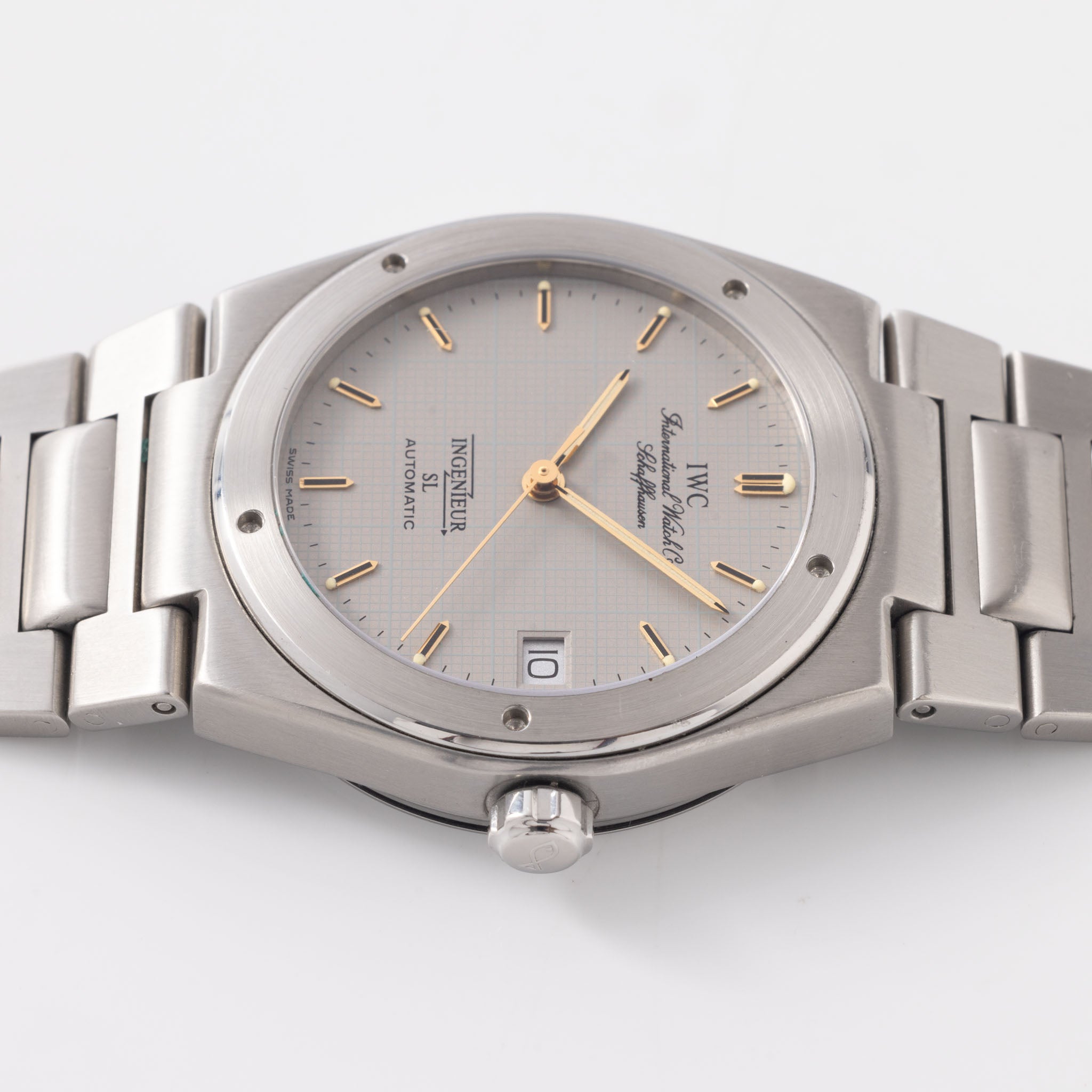 IWC Ingenieur SL Automatic Ref 3506 Grey "Graph Paper Dial"