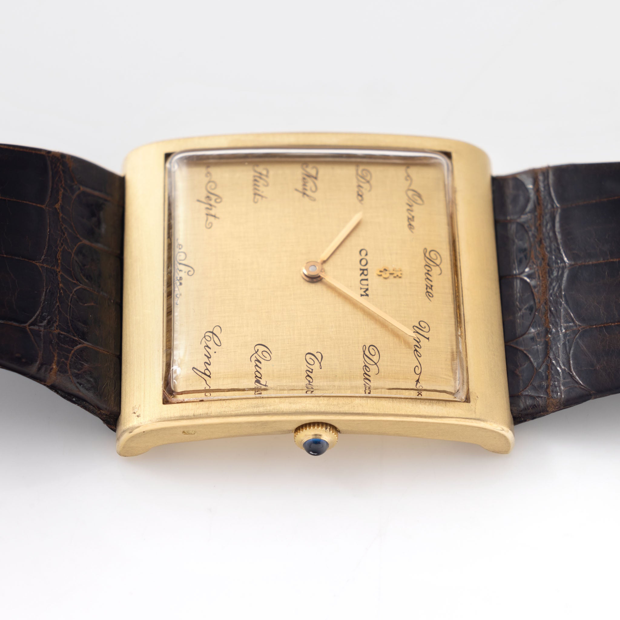 Corum Buckingham Champagne Dial in 18k Yellow Gold Ref. 57181