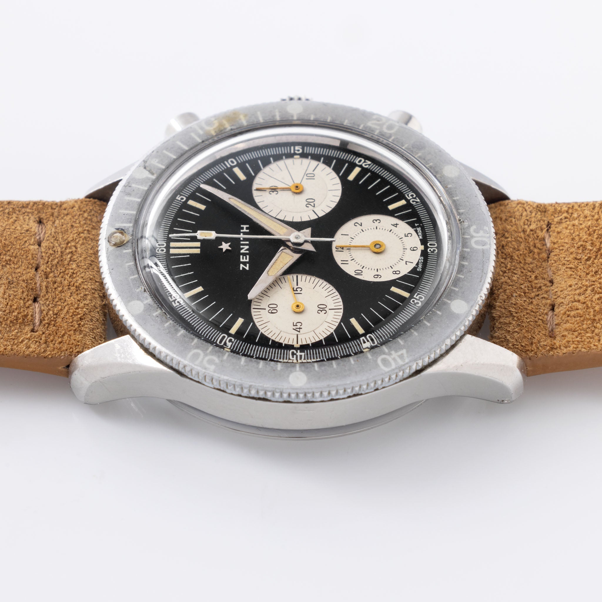 Zenith Sub-Sea Chronograph Ref. A277 "Reversed Panda Dial"