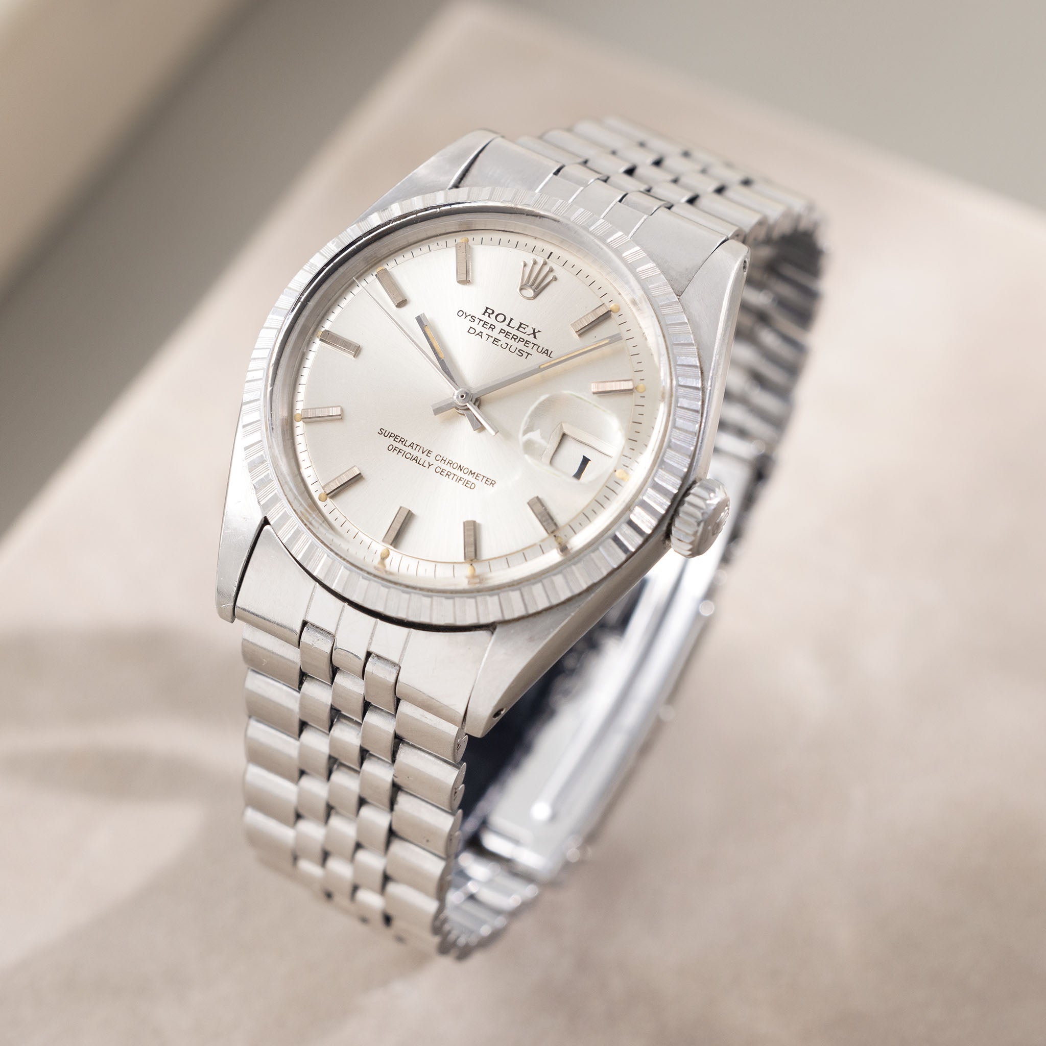 Rolex Datejust Silver Dial Ref 1603